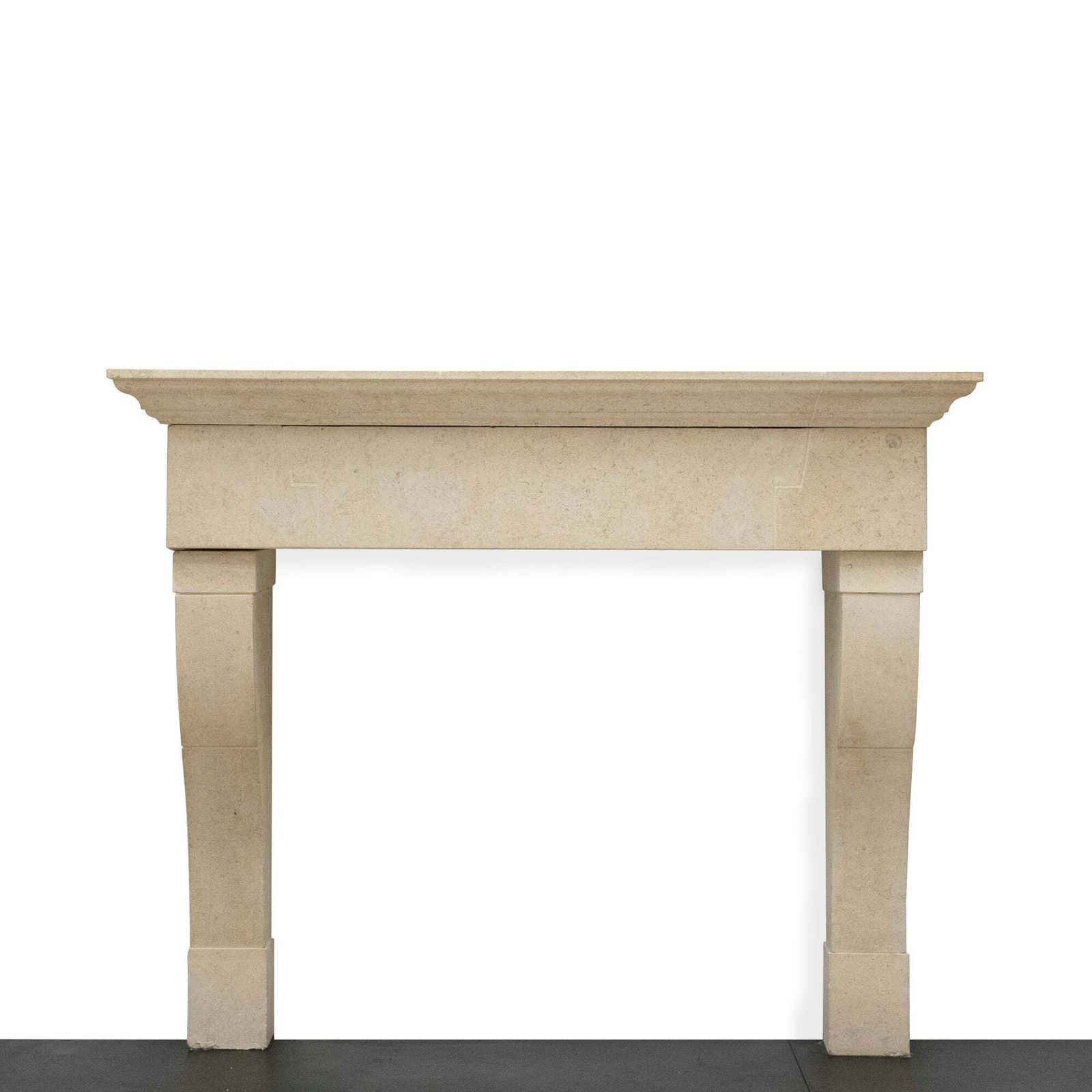 The Marseilles A French Style Limestone Fireplace Surround I Pair Available