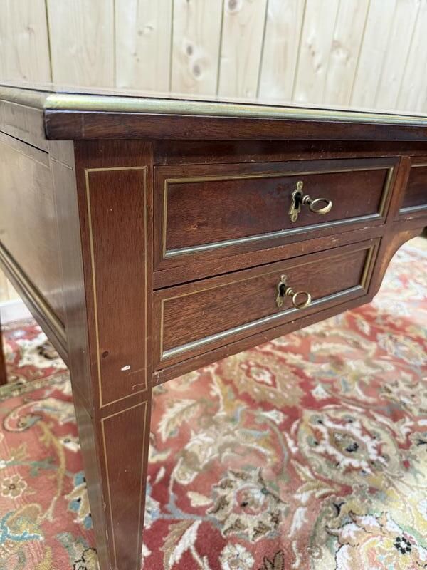Bureau Plat De Style Louis XVI   Directoire En Acajou photo Furniture