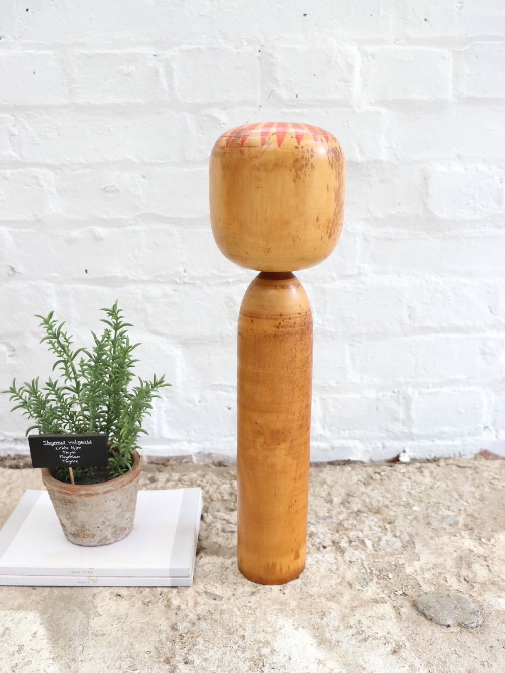 Large Japanese Kokeshi Doll photo for sale