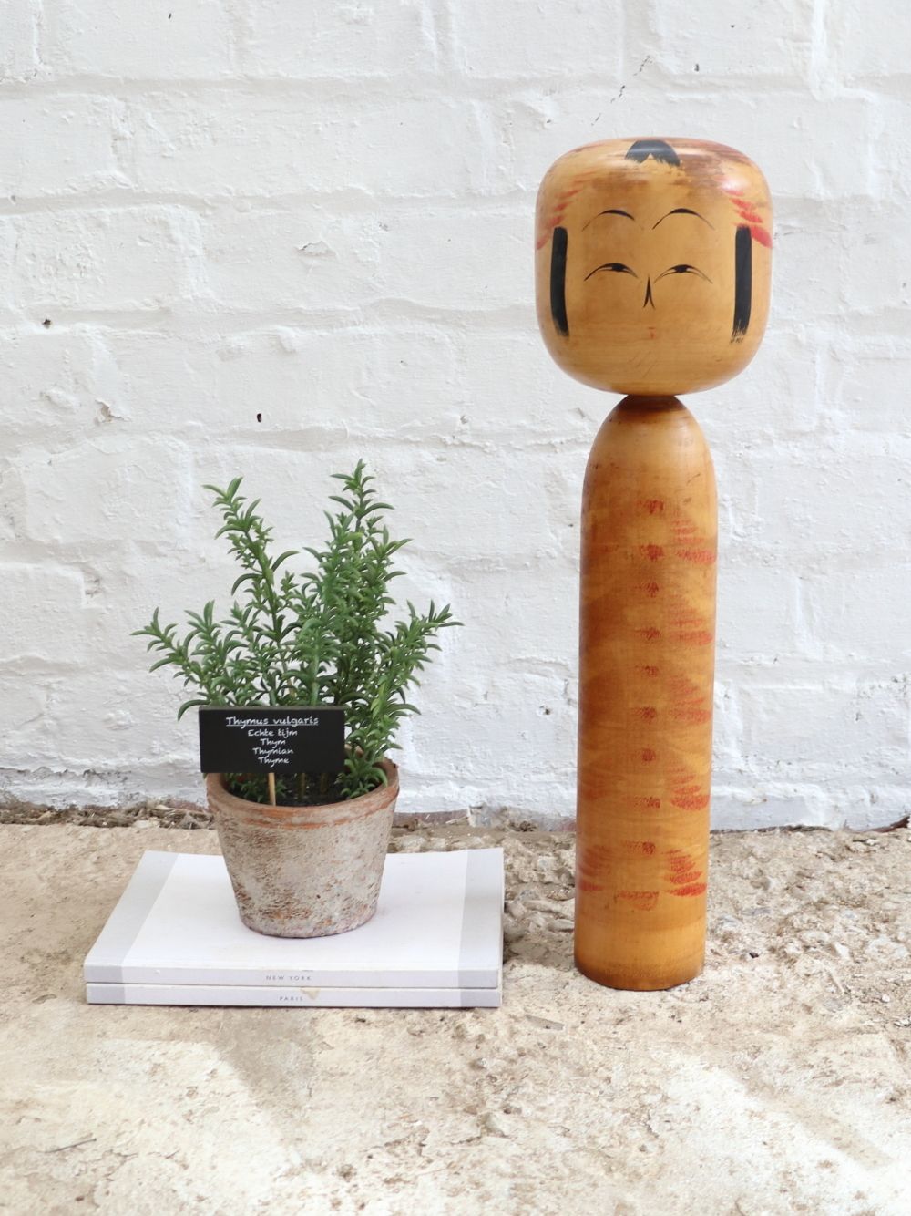 Large Japanese Kokeshi Doll
