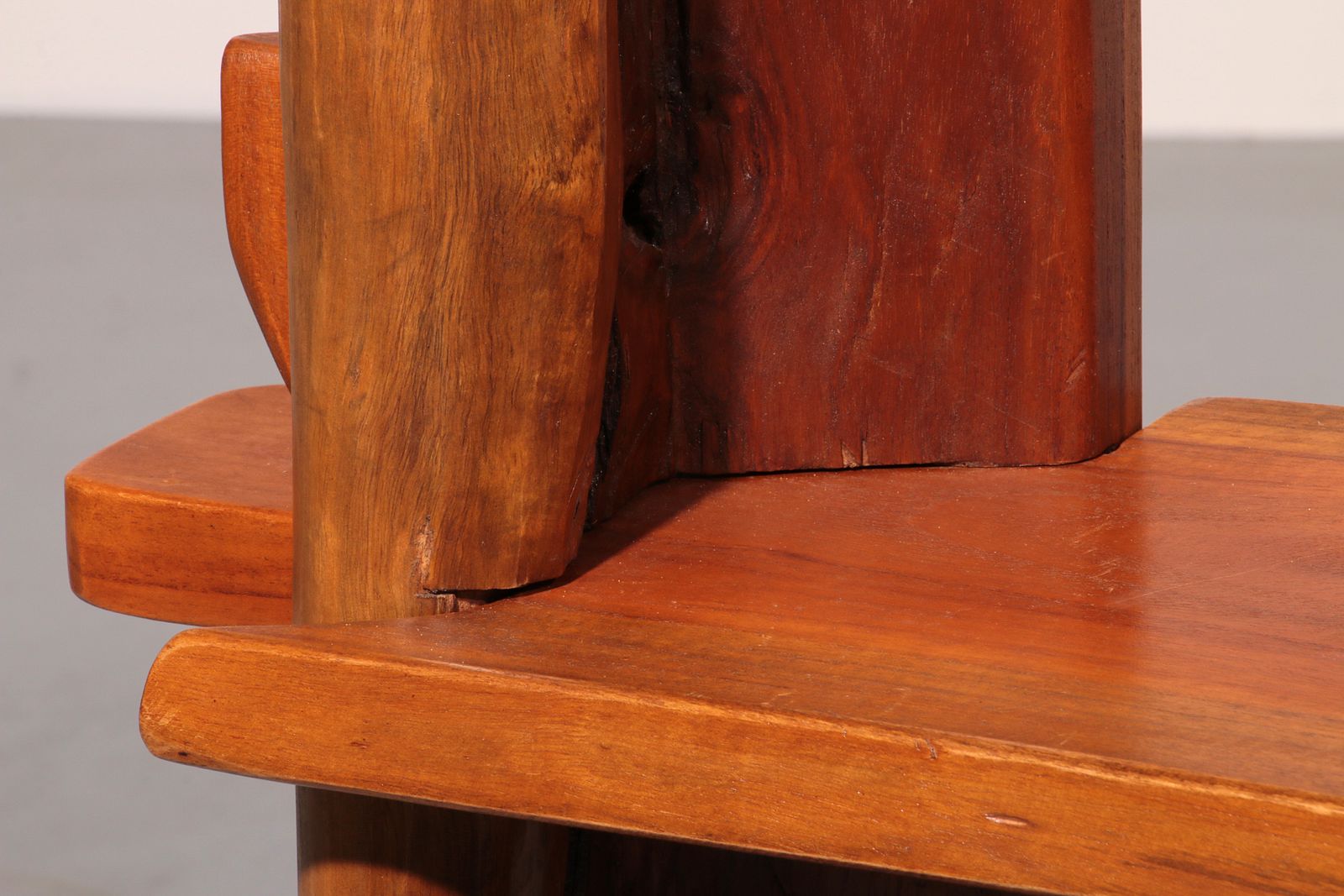 photo for sale A Playful Mid Century French Wooden Bookcase 1960