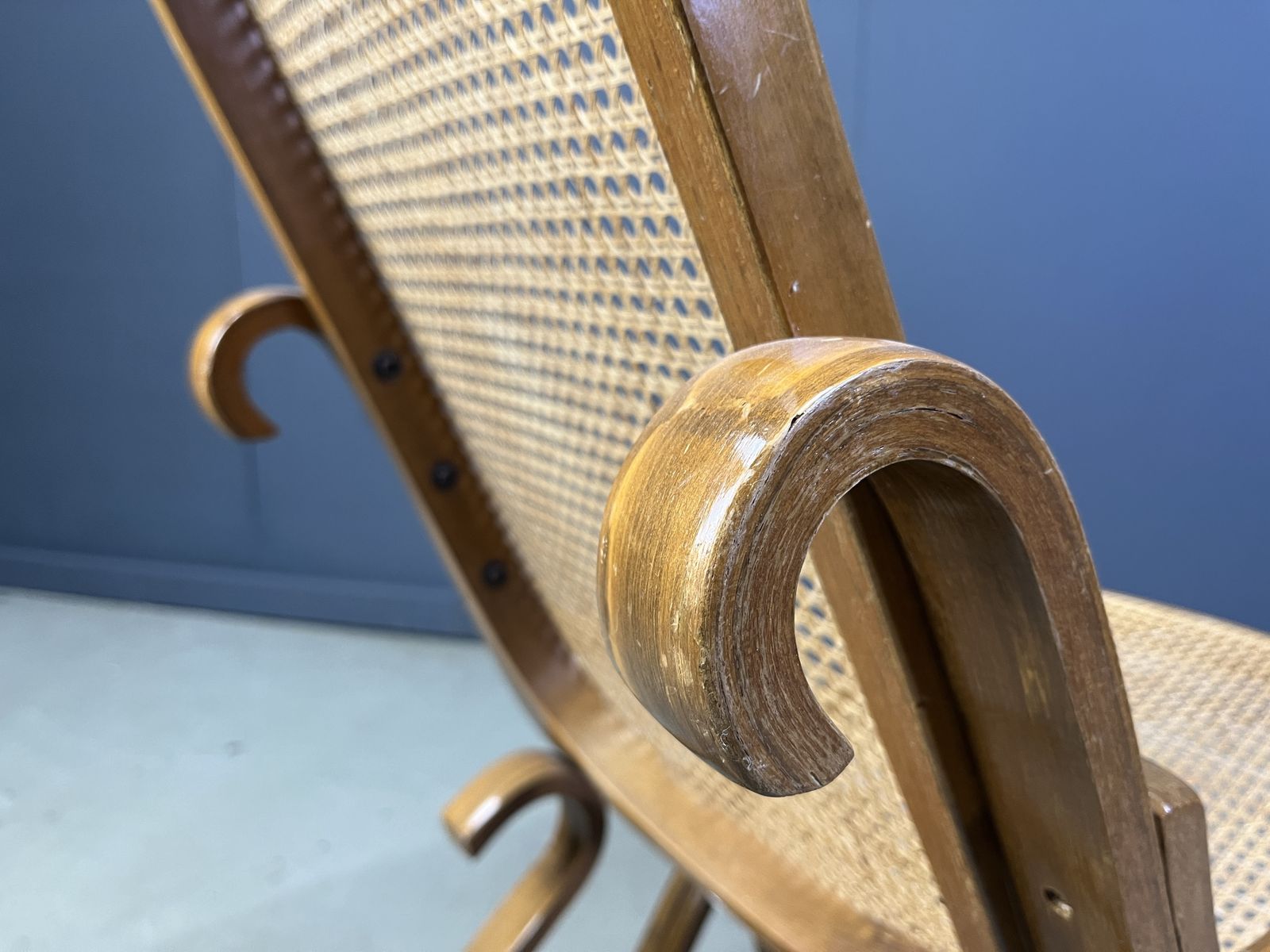 Vintage Thonet Style Rocking Chair, 1960s photo 450.0