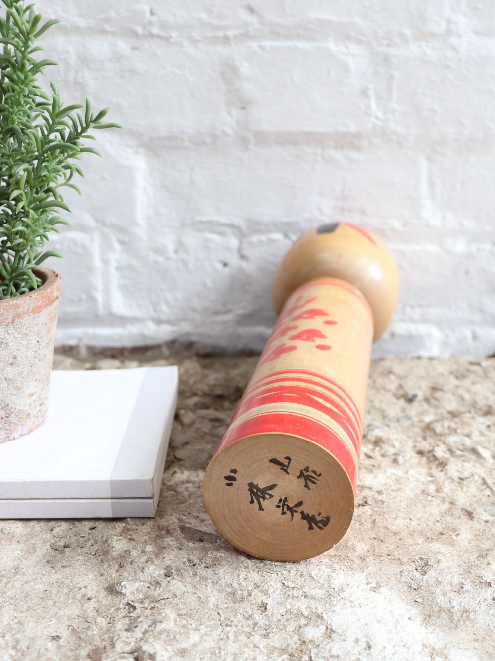 Medium Traditional Japanese Kokeshi Doll photo vinterior