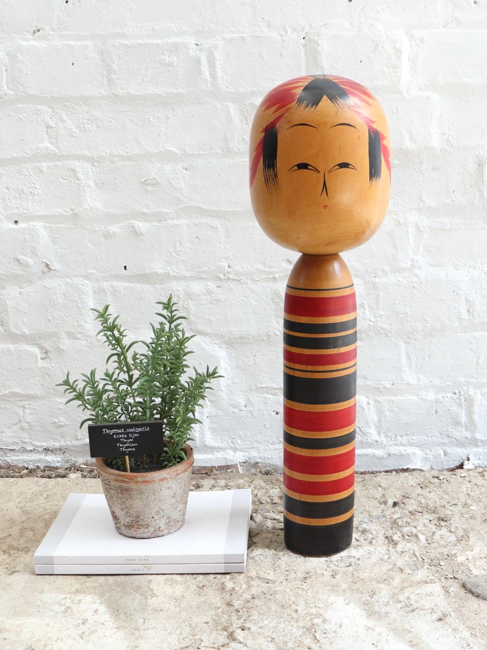 Large Japanese Kokeshi Doll