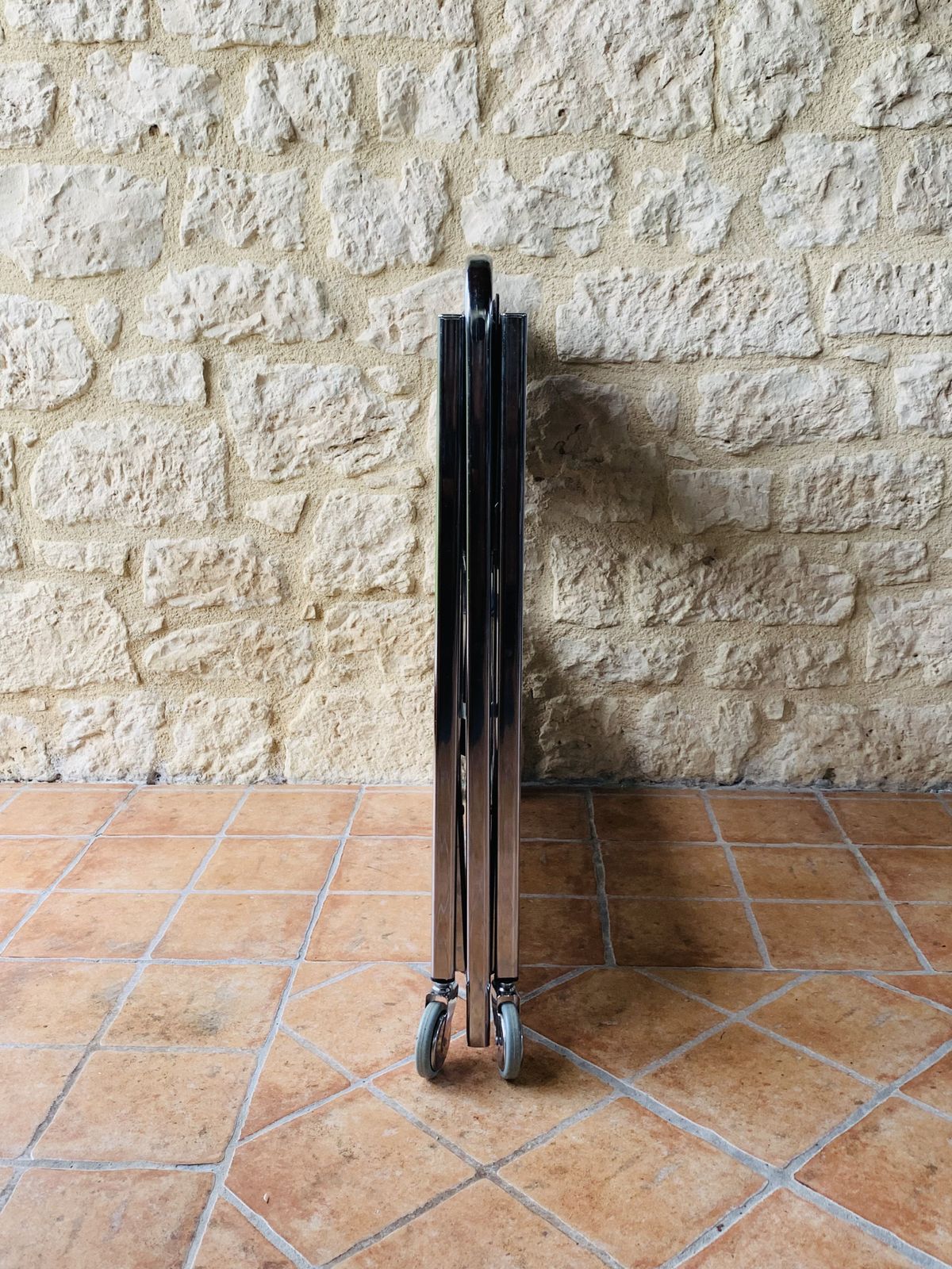 photo vintage Mid Century Italian Bar Cart By Speedy