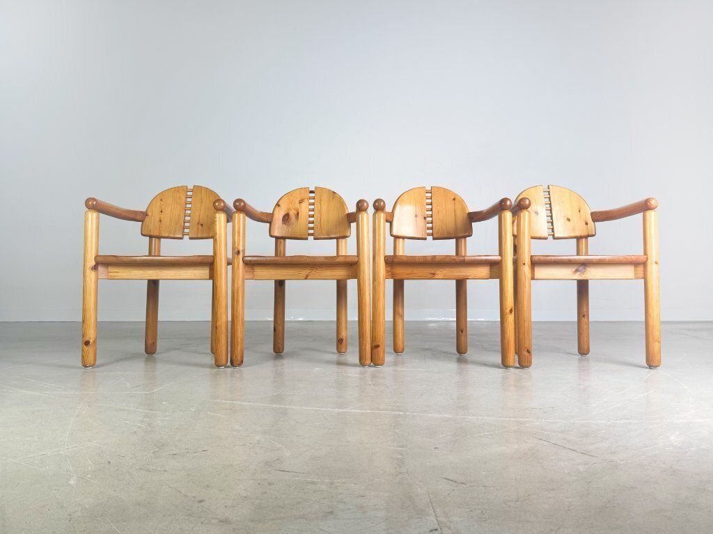 Set Of 4 Original Rainer Daumiller Midcentury Armchairs photo for sale