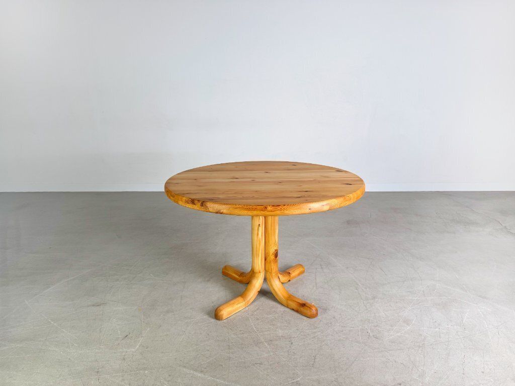 Rainer Daumiller Eettafel Grenen Mid-Century Design Uitschuifbaar 2 photo for sale