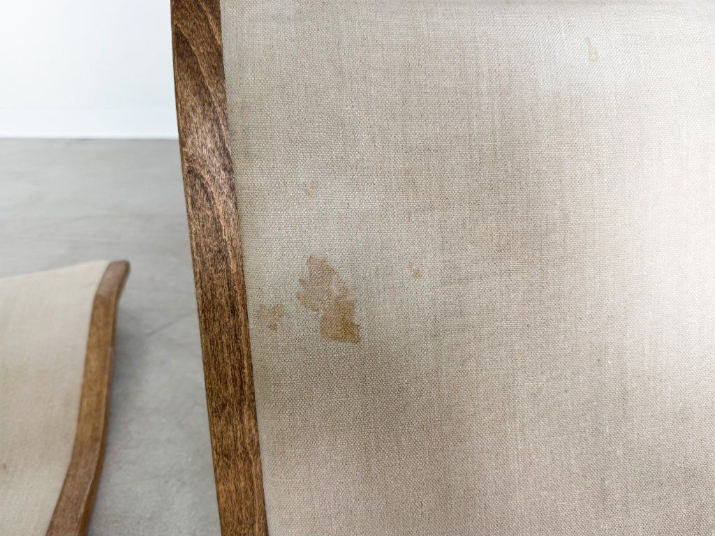 photo furniture Set Of 2 Pulkka Armchairs Asko Midcentury Ilmari Laippainen Canvas
