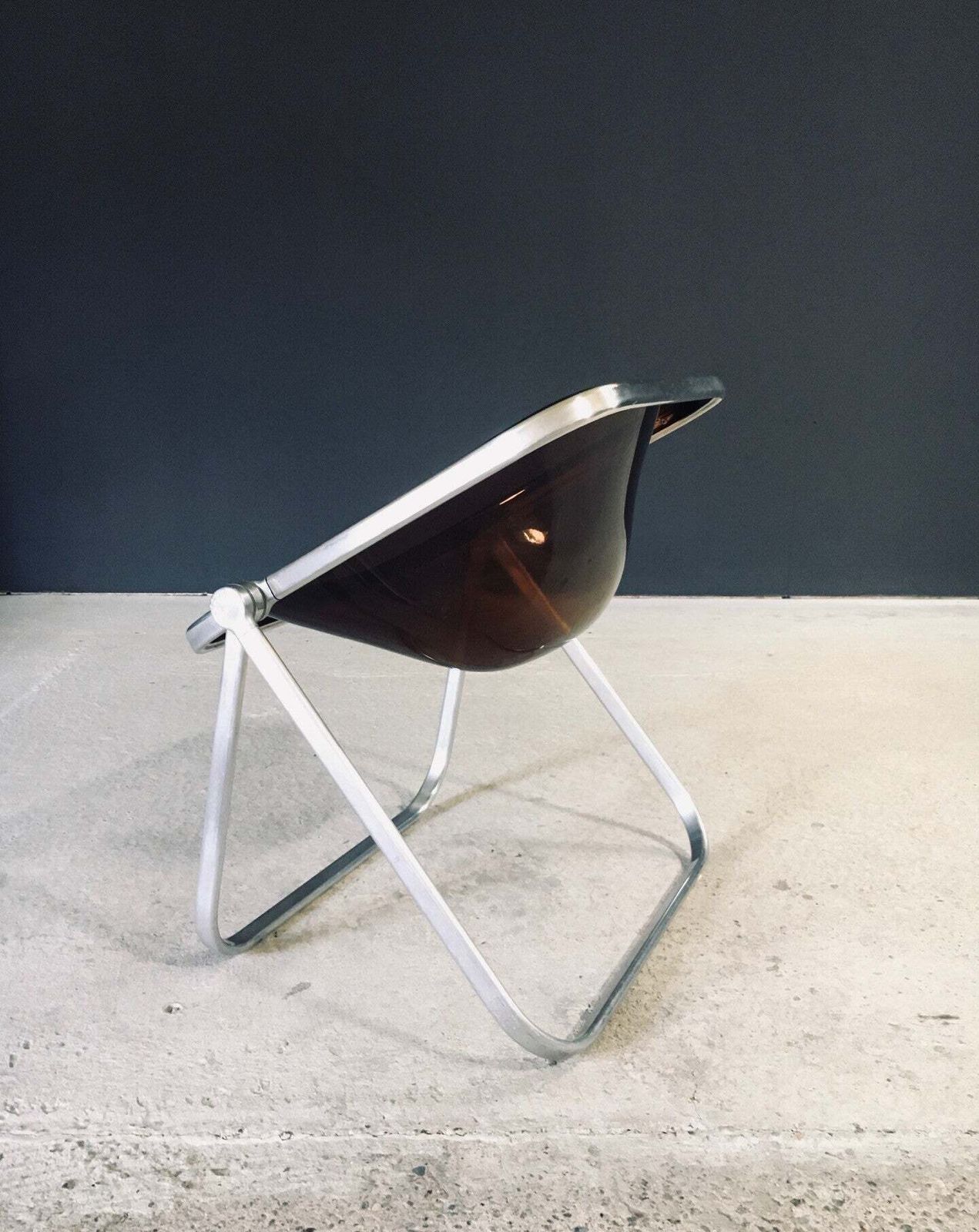 Furniture Midcentury Modern Design Plona Chair By Giancarlo Piretti For Castelli, Italy 1970's photo