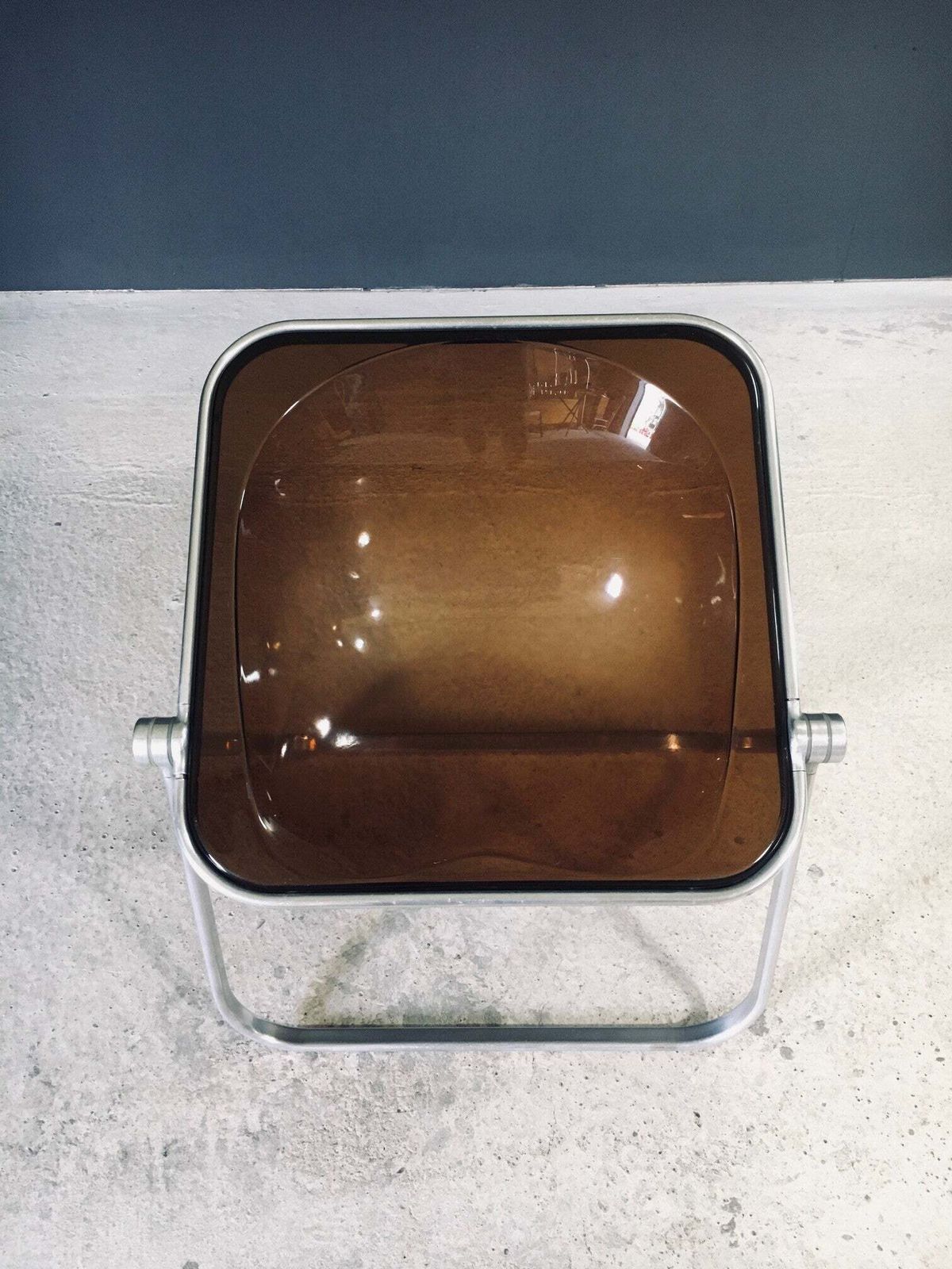 1100.0 Midcentury Modern Design Plona Chair By Giancarlo Piretti For Castelli, Italy 1970's photo