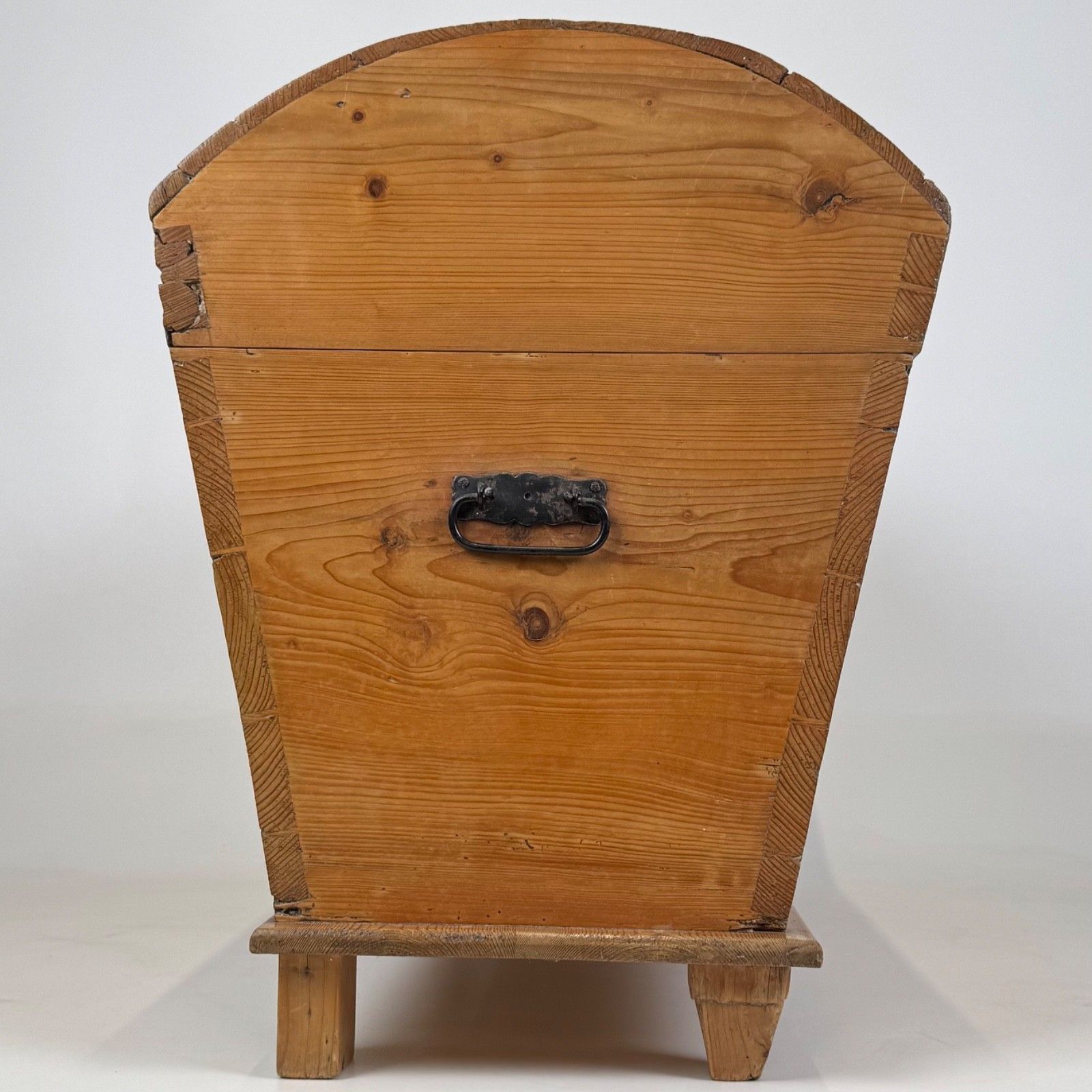 Antique 19th Century Dome Top Chest In Pine photo buy