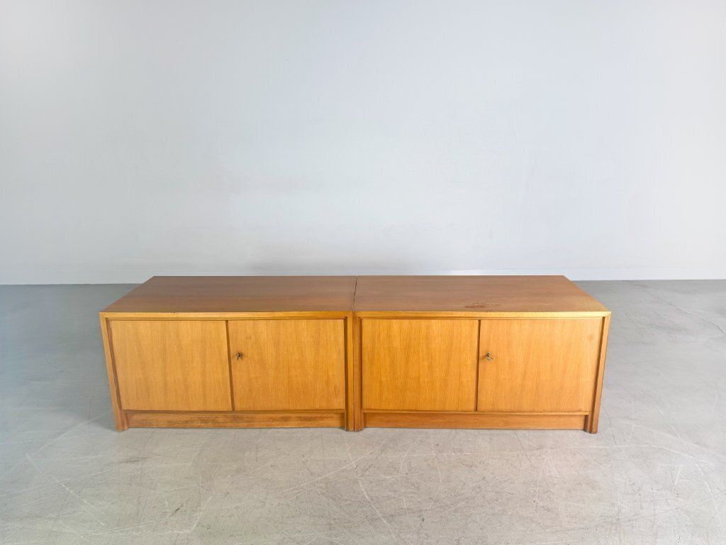2x Original Midcentury Sideboard Wk Möbel Chest Of Drawers Walnut photo furniture