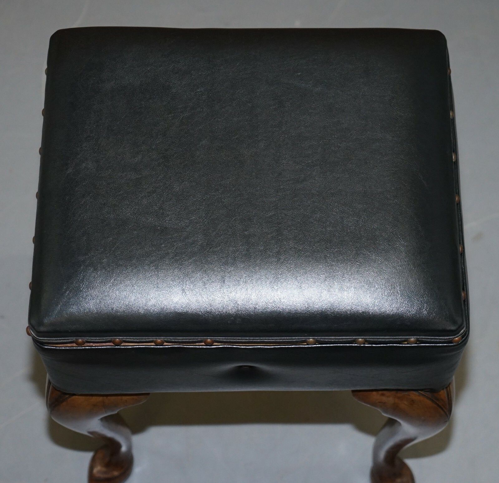 Antique French Walnut Circa 1880 Piano Stool With Internal Music Storage photo for sale