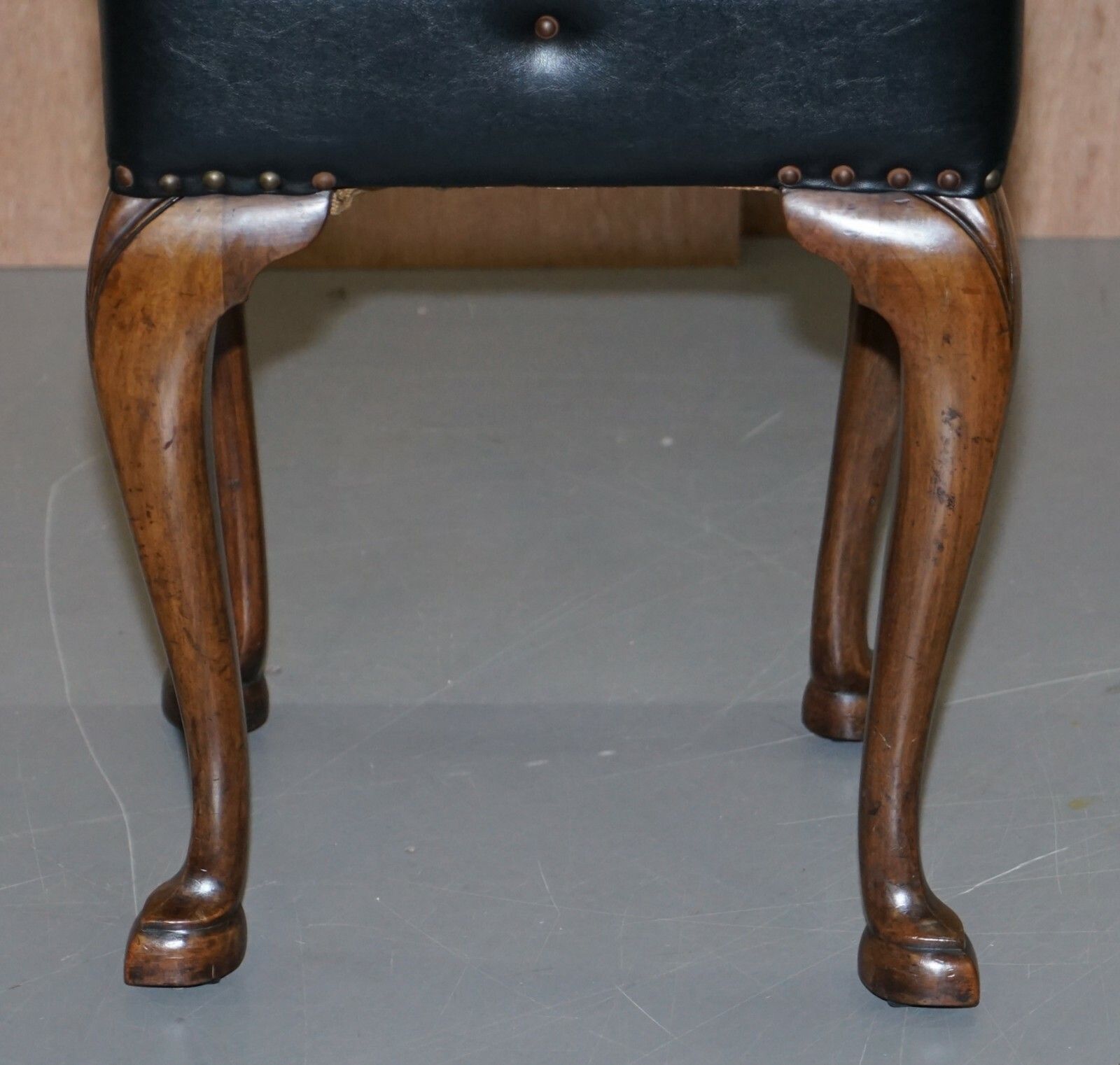 Antique French Walnut Circa 1880 Piano Stool With Internal Music Storage photo Furniture