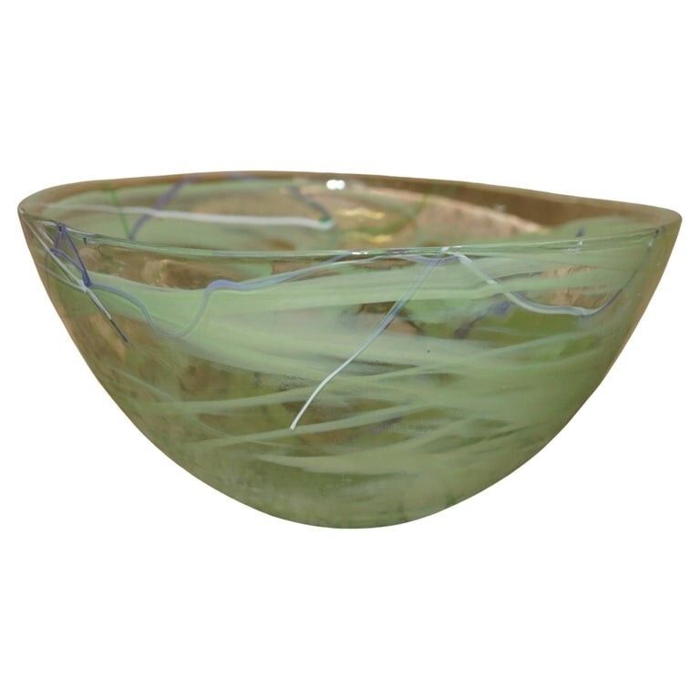 Beautiful Kosta Boda Decorative Custom Made Decorative Glass Bowl By Anna Ehrner