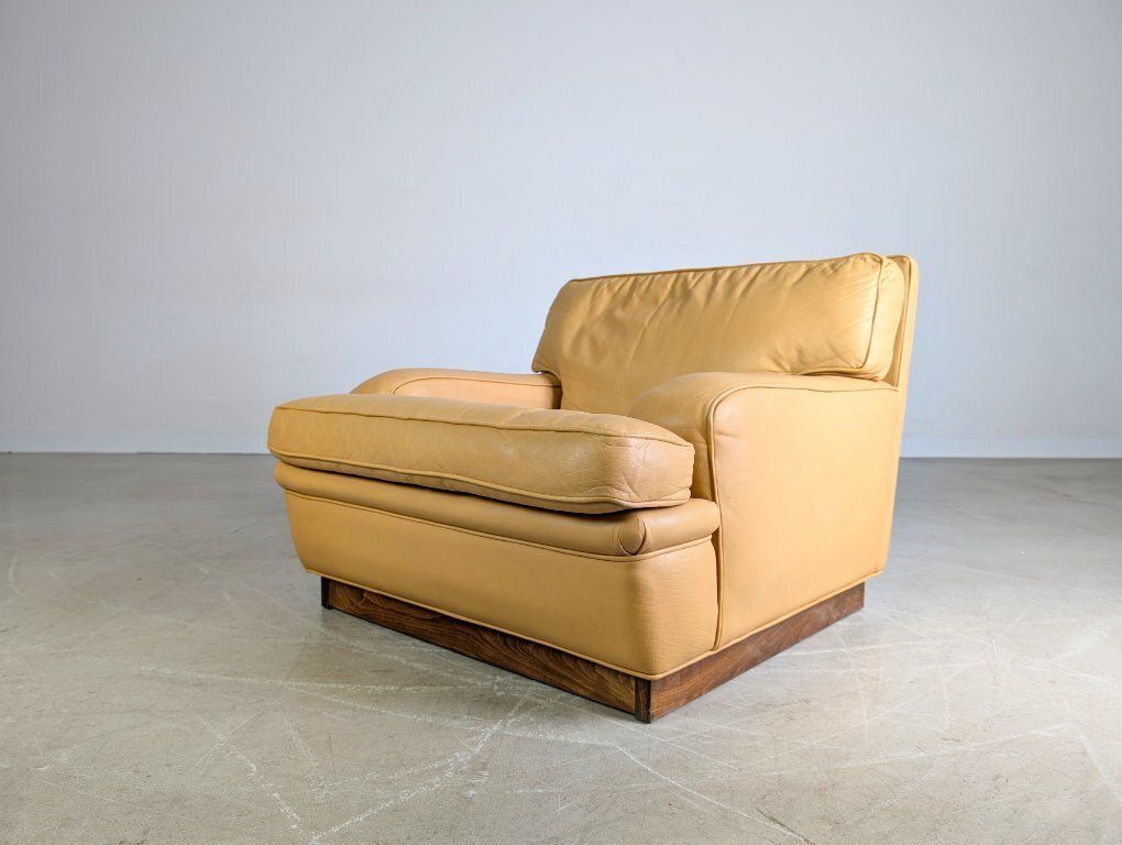 Original Midcentury Armchair Arne Norell Armchair Mexico Leather photo 2704.0