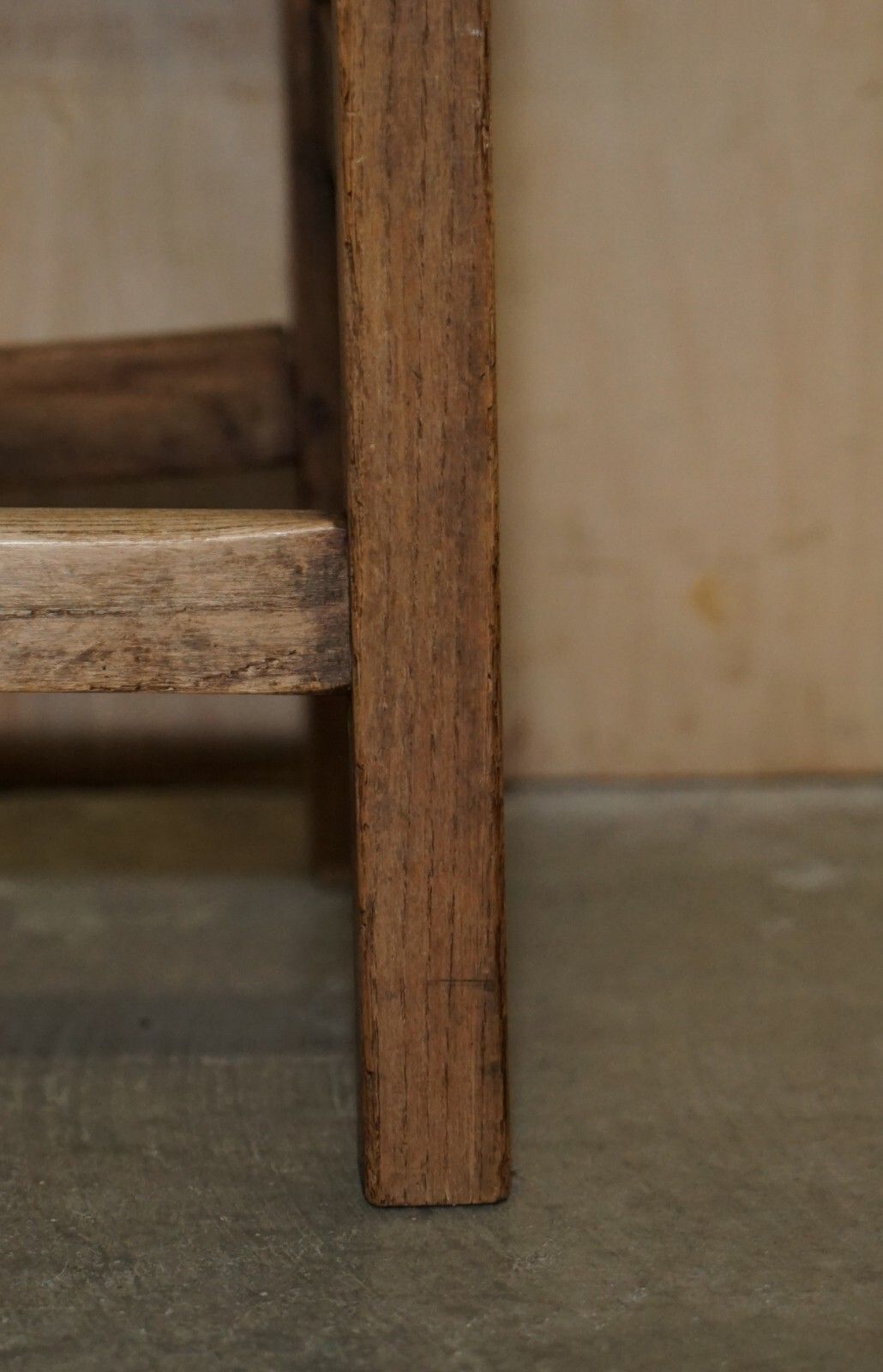 Lovely 19th Century English Painters Artists Stool Handle Cut Out In The Top photo buy