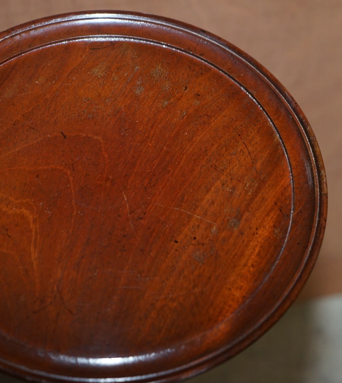Lovely Antique Victorian Mahogany Hand Carved Jardiniere Plant Stand Pedestal photo vintage