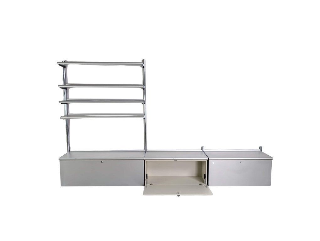 Otto Zapf Shelving System Vitra Vieler Wingset Wall Shelf Aluminum photo Furniture