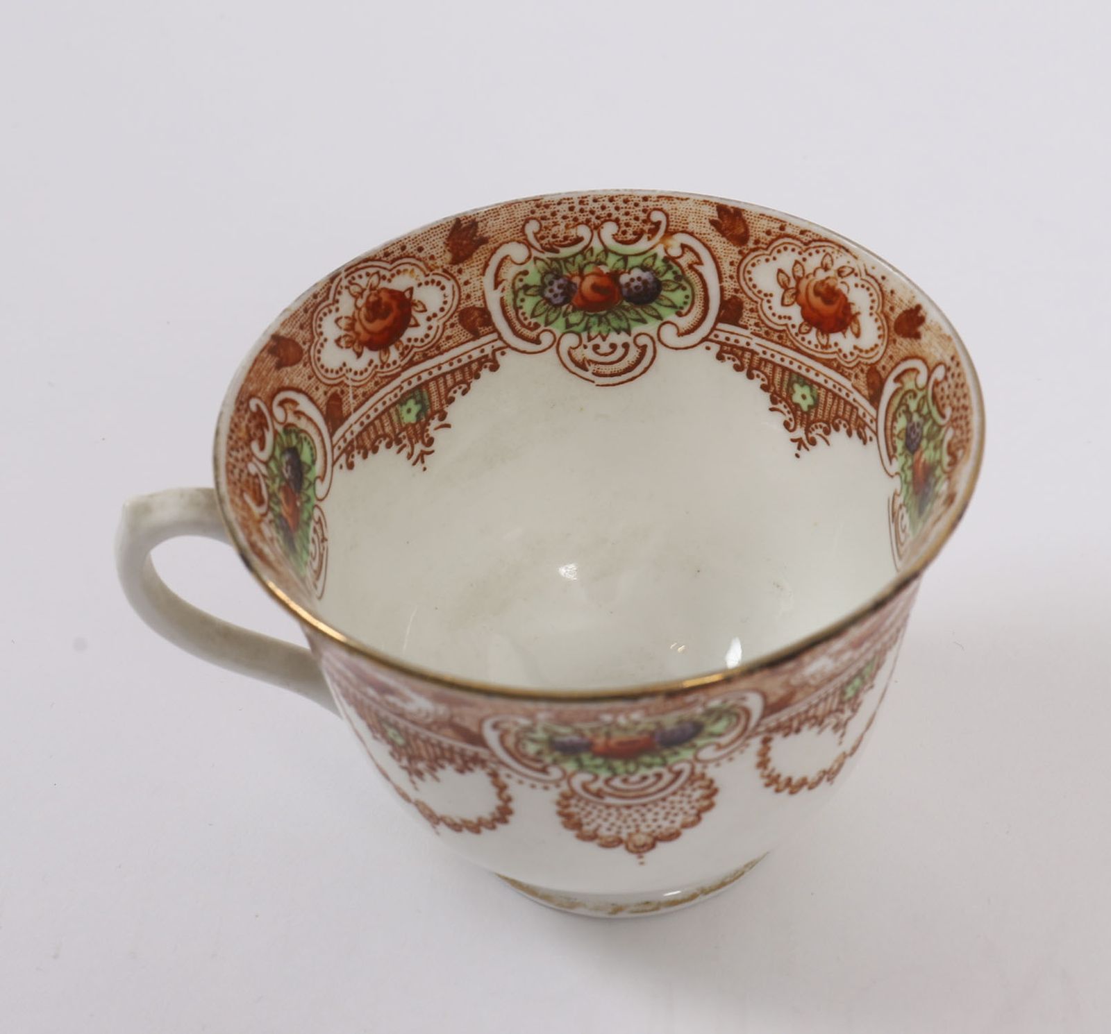 Antique 21 Piece Doric China, Longton Stafford Porcelain Tea Set  Circa 1926 35 photo vintage