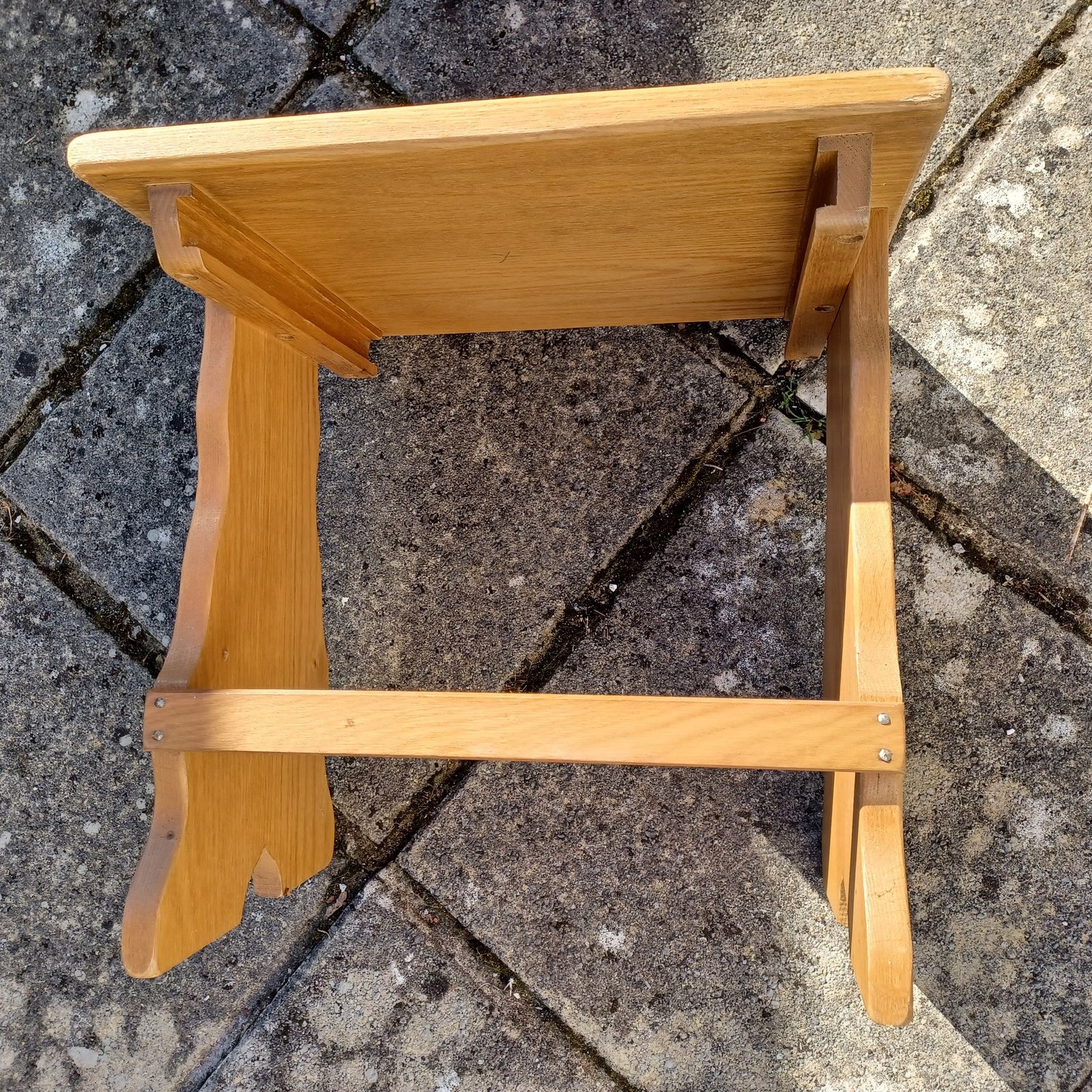 Side Tables Nest Benches Solid Wood Stools X2 photo 50.0