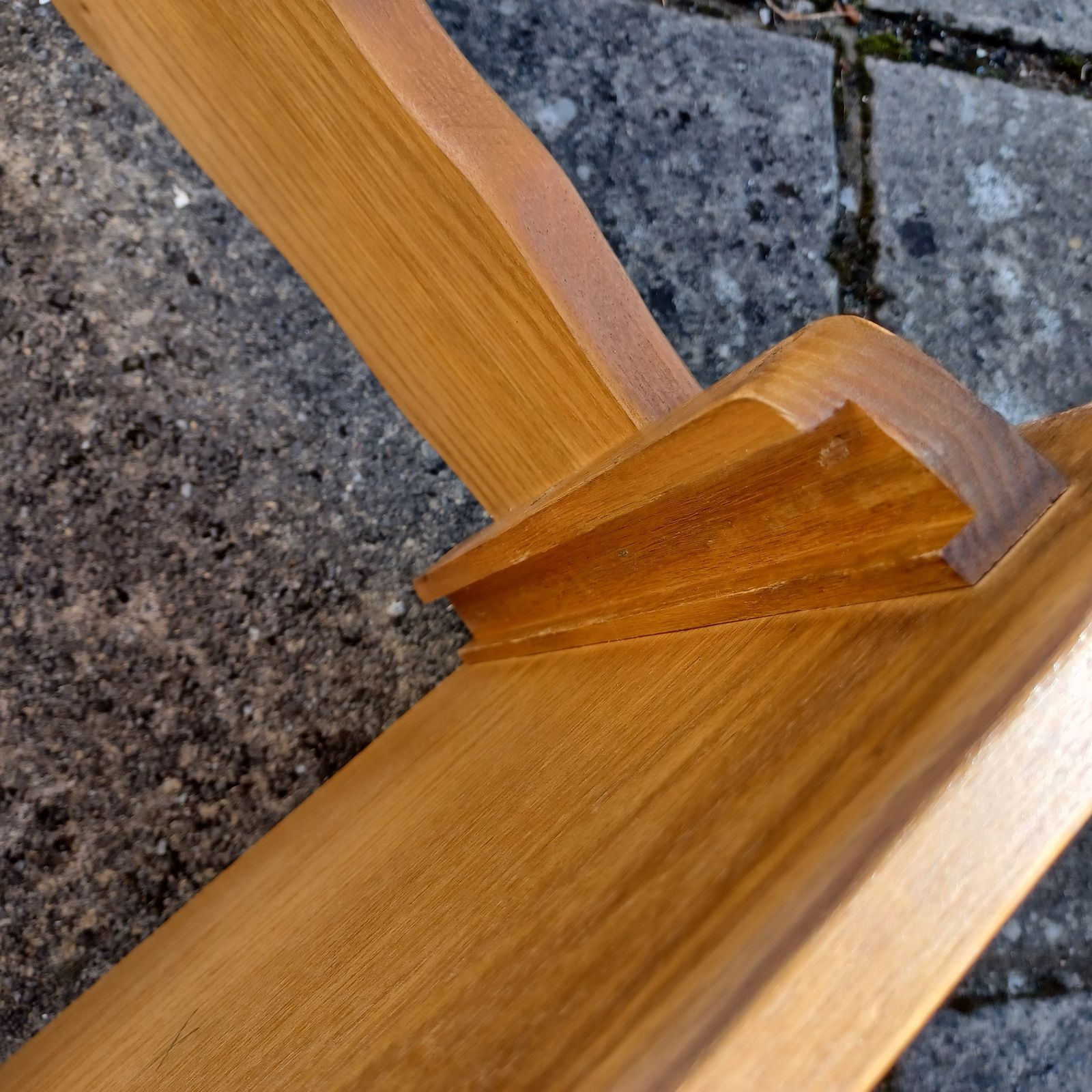 50.0 Side Tables Nest Benches Solid Wood Stools X2 photo