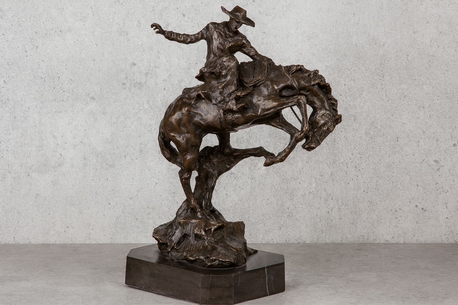 Bronze Rodeo Rider On Horse – Dynamic Western Sculpture