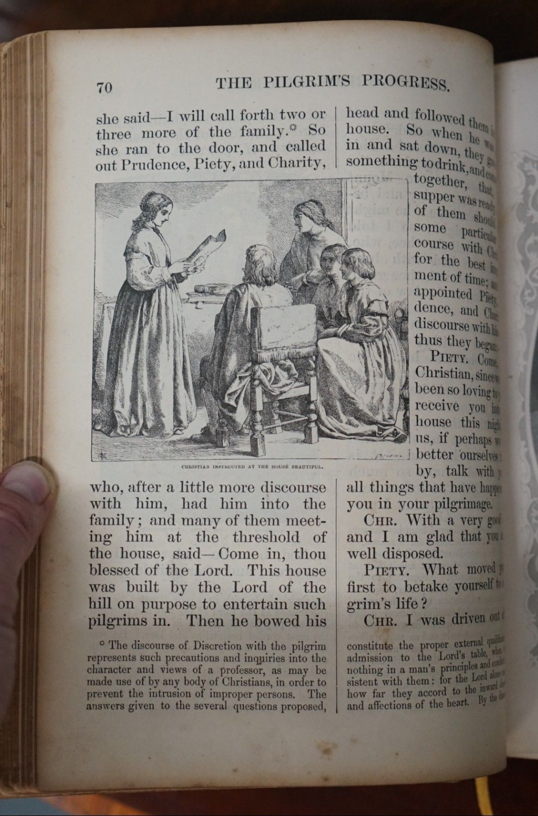 Rare 1872 Edition Of The Pilgrim's Progress And Other Works Of John Bunyan photo furniture