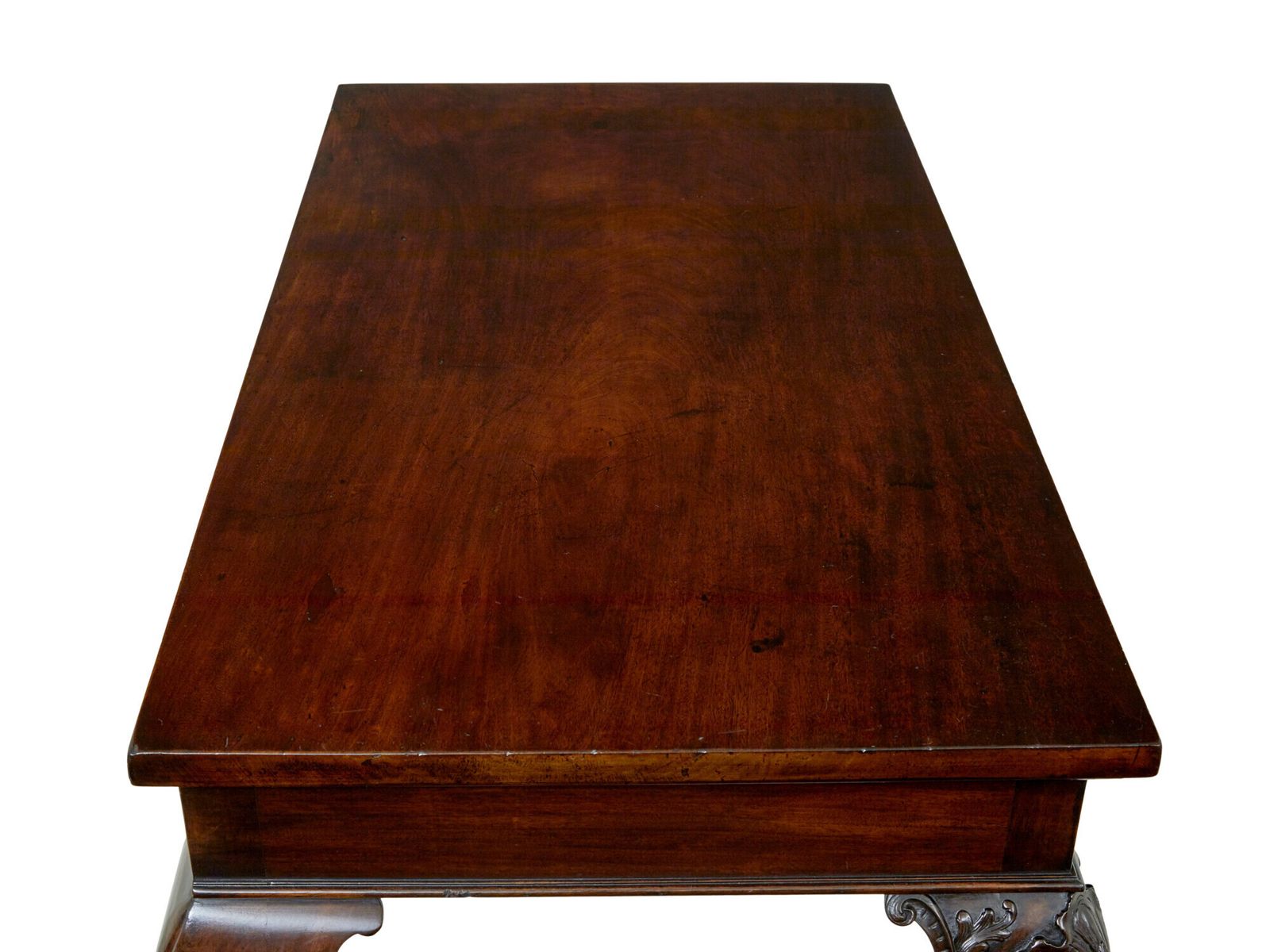 19th Century English Hand Carved Serving Table photo vinterior