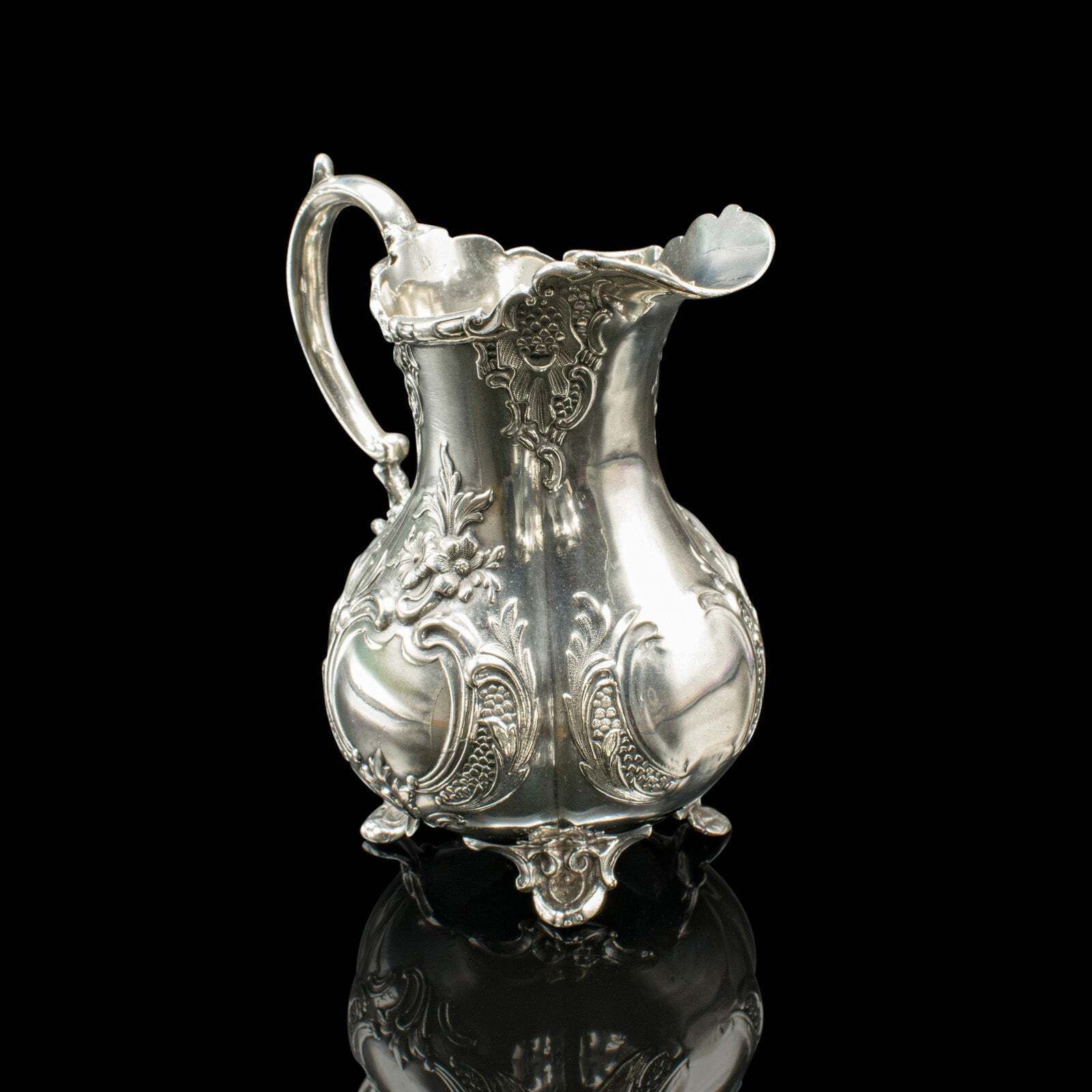 photo furniture Antique 4 Piece Tea Service, English, Silver Plate, Coffee Pot, Edwardian, 1910