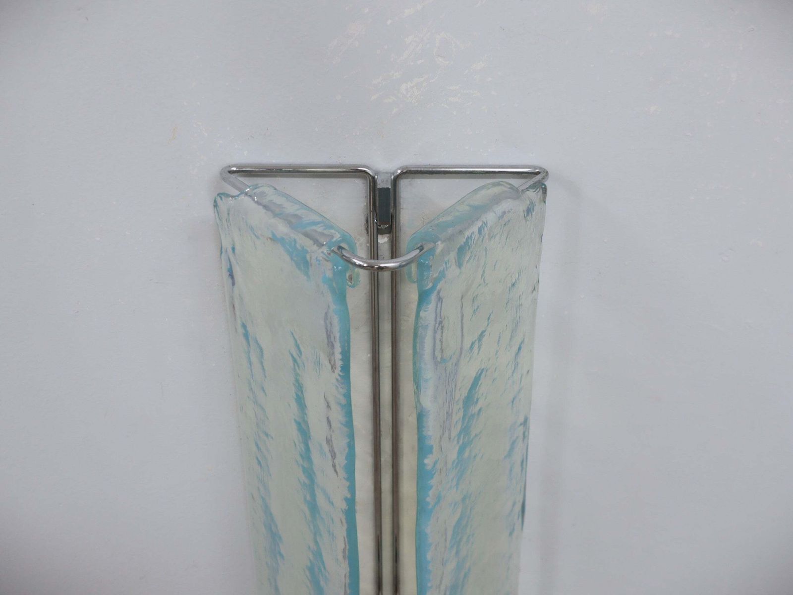 Set Of 3 Murano Wall Sconces By Carlo Nason For Mazzega, 1970s photo buy