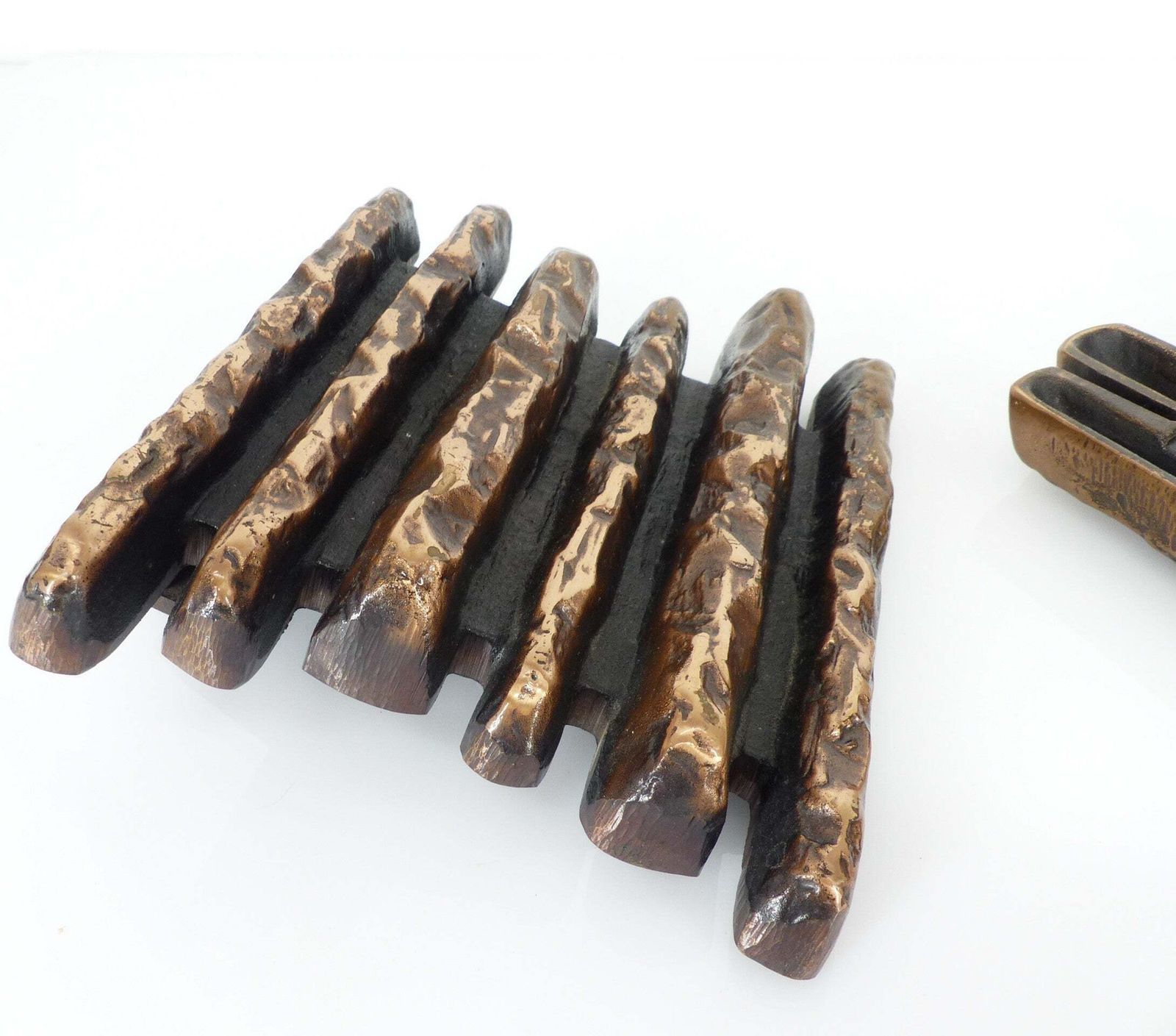 photo furniture Brutalist Bronze Door Handles, Alpan, Germany, Circa 1970