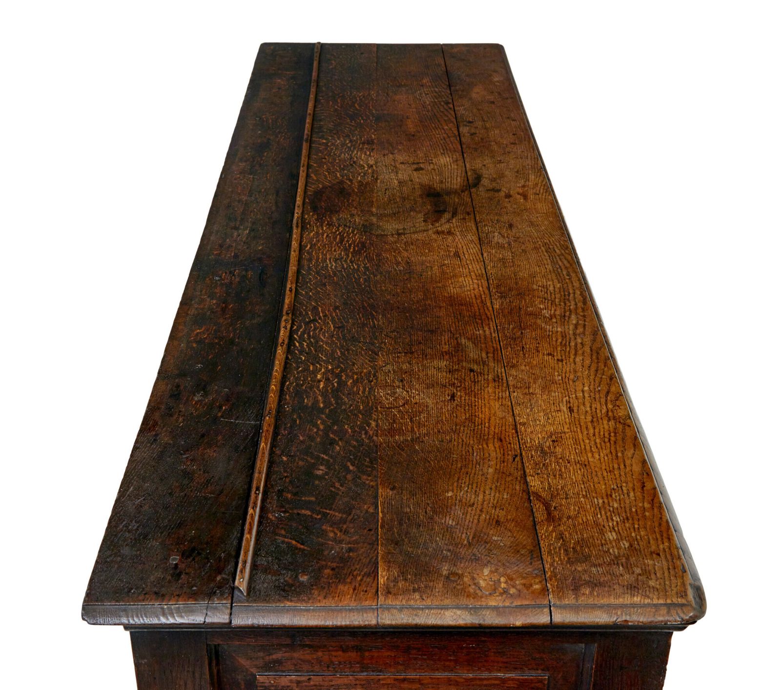 English 18th Century Carved Oak Dresser photo for sale