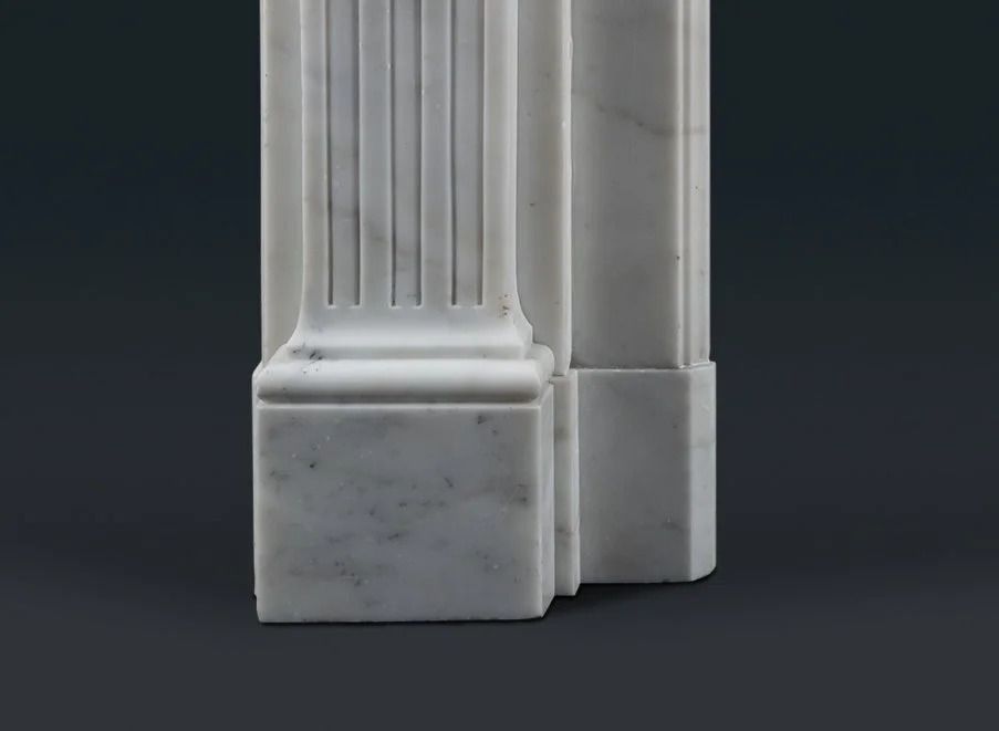 Louis XVI Style Marble Fireplace Surround photo 16500.0