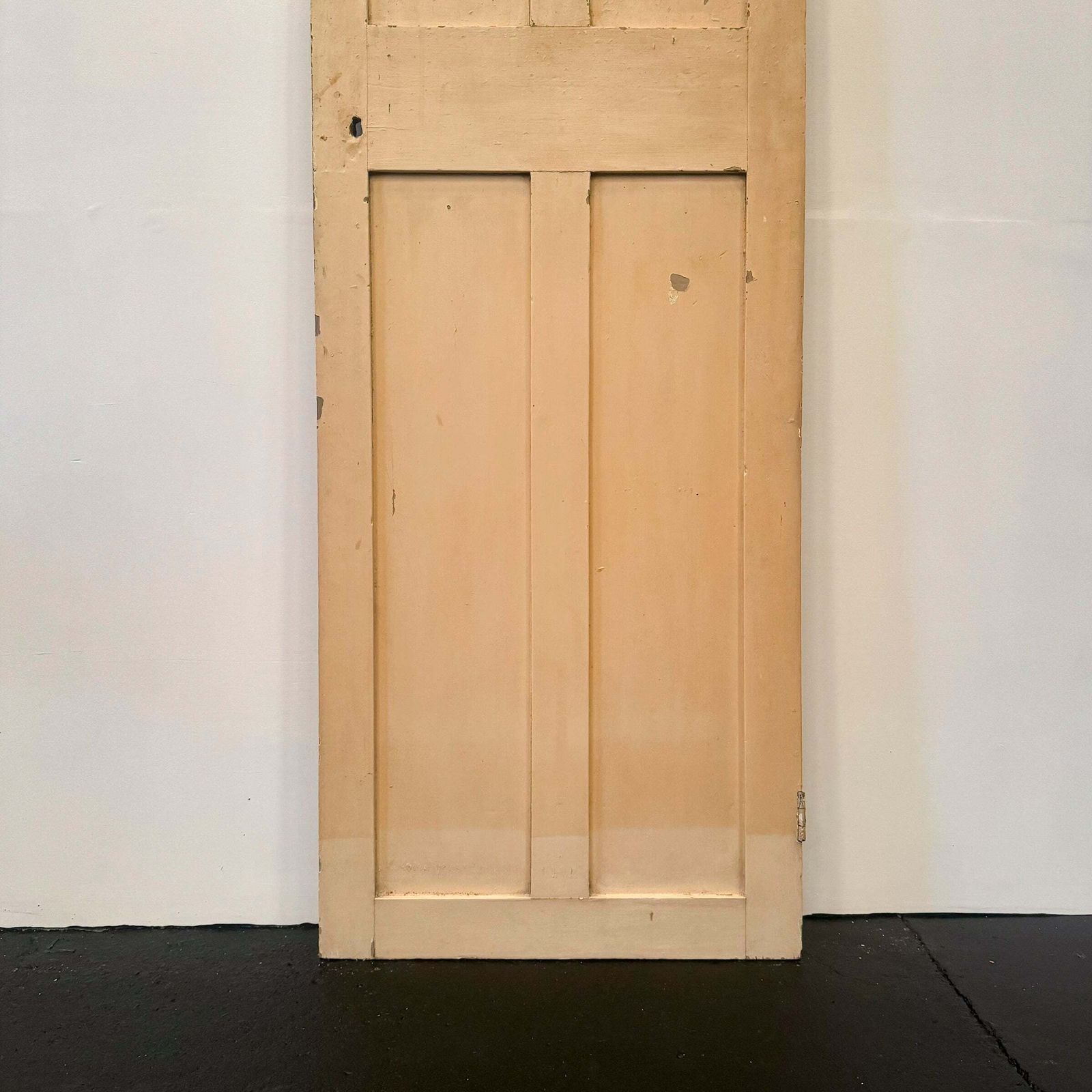 Georgian Solid Pine Panelled Door   226cm X 78cm photo Home Fixtures