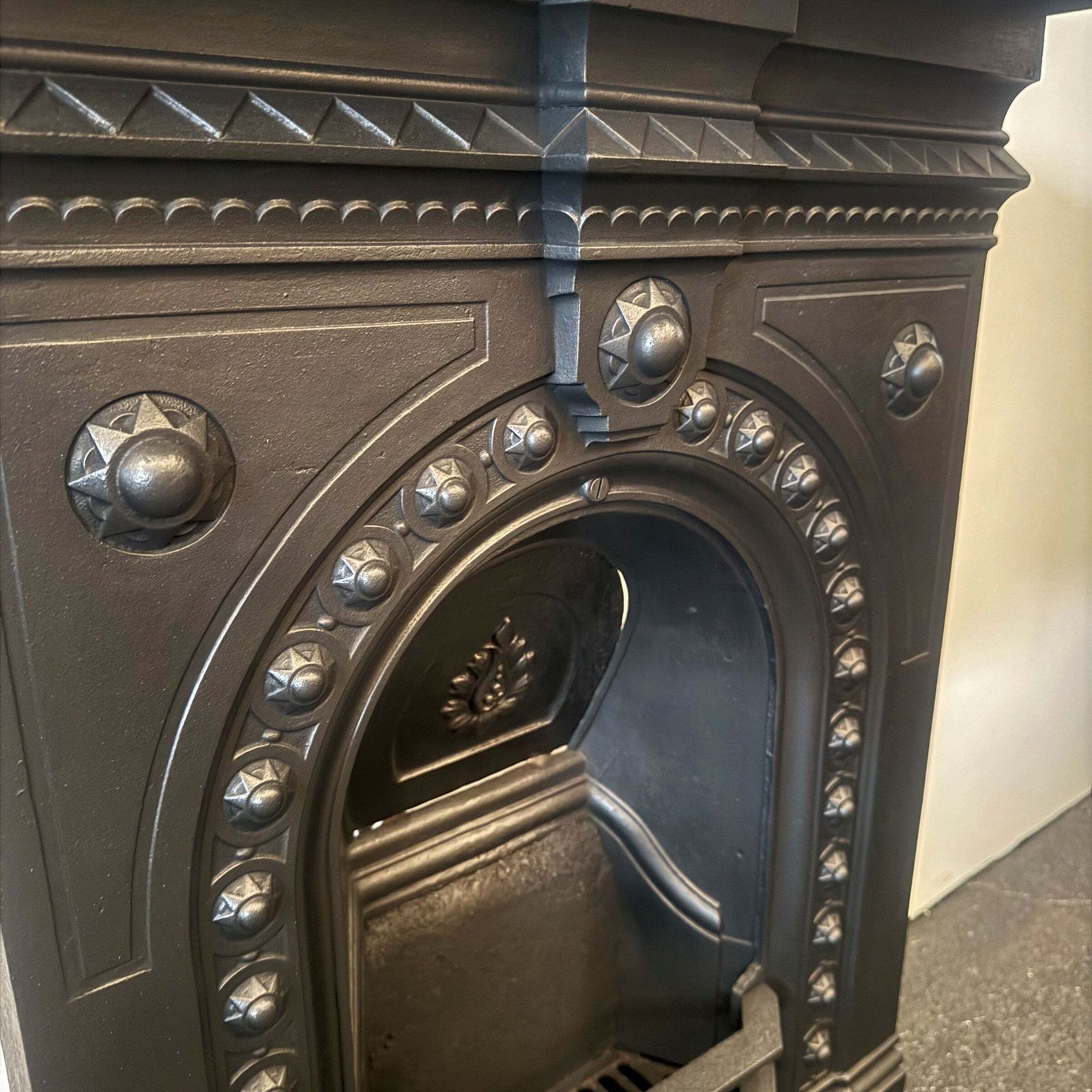 Antique Victorian Combination Cast Iron Fireplace photo buy