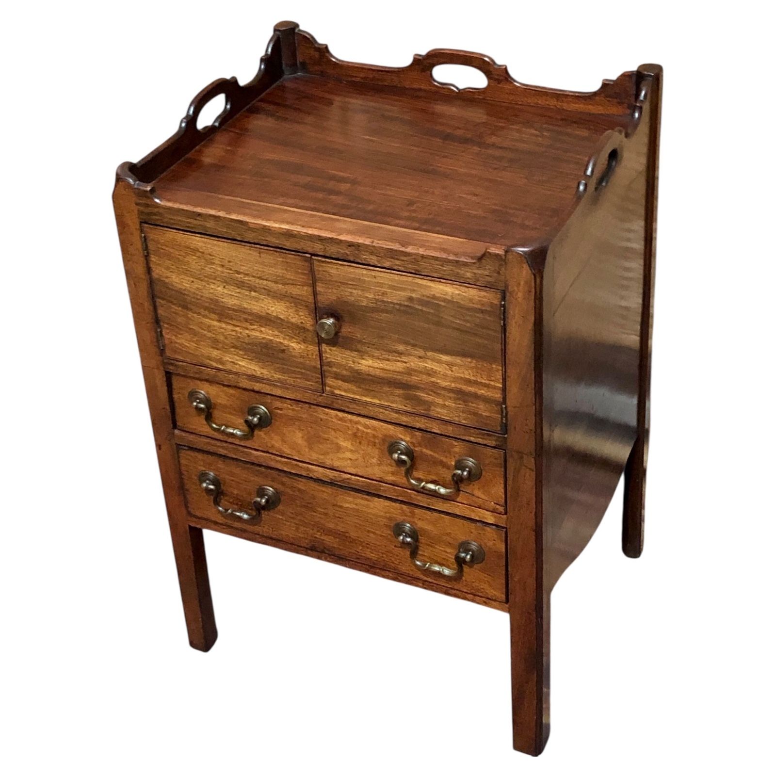 Handsome George 111 Bedside /Lamp Table photo Furniture