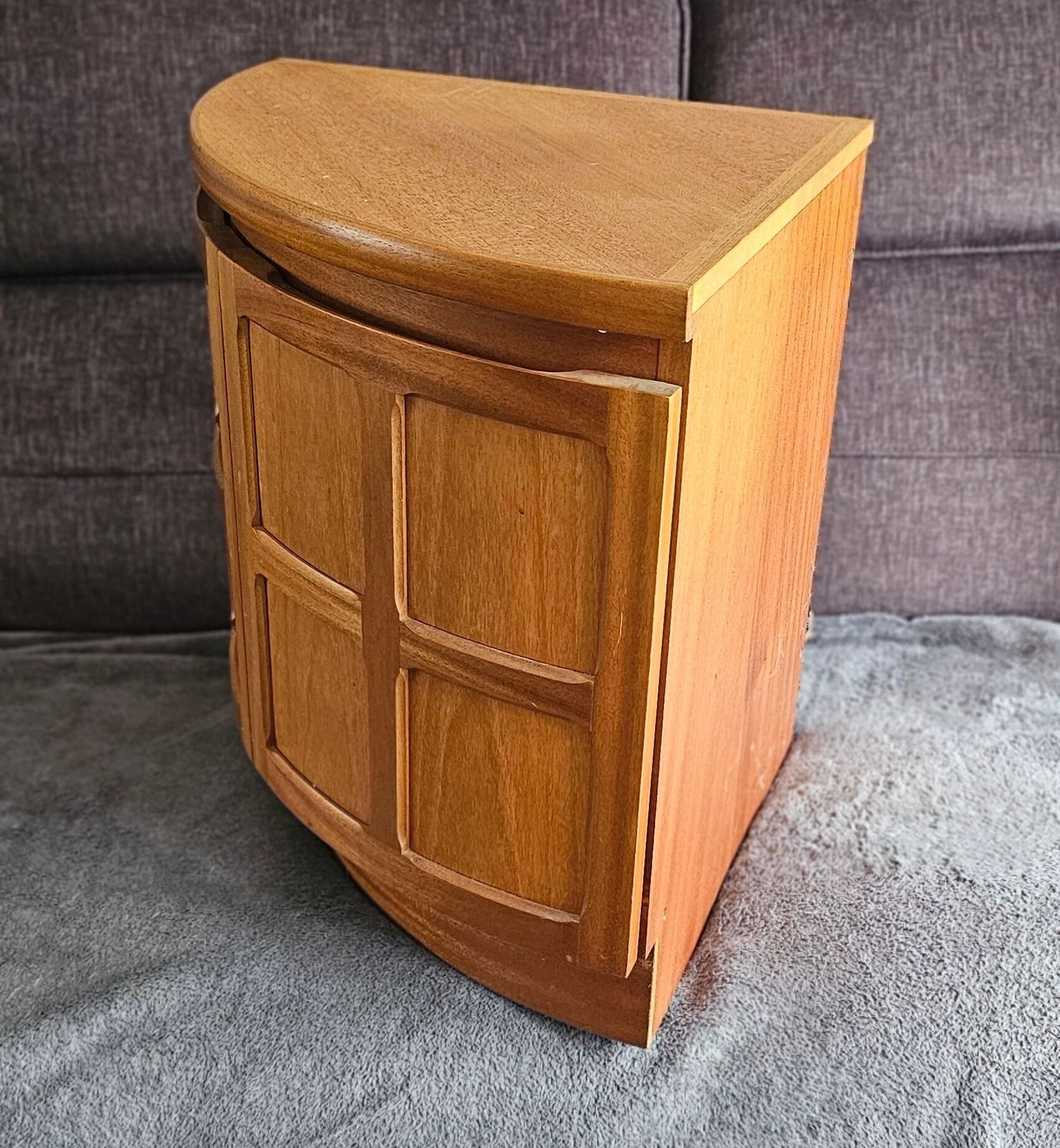 Teak Corner Cabinet By Nathan | Mid Century Modern Furniture photo Furniture