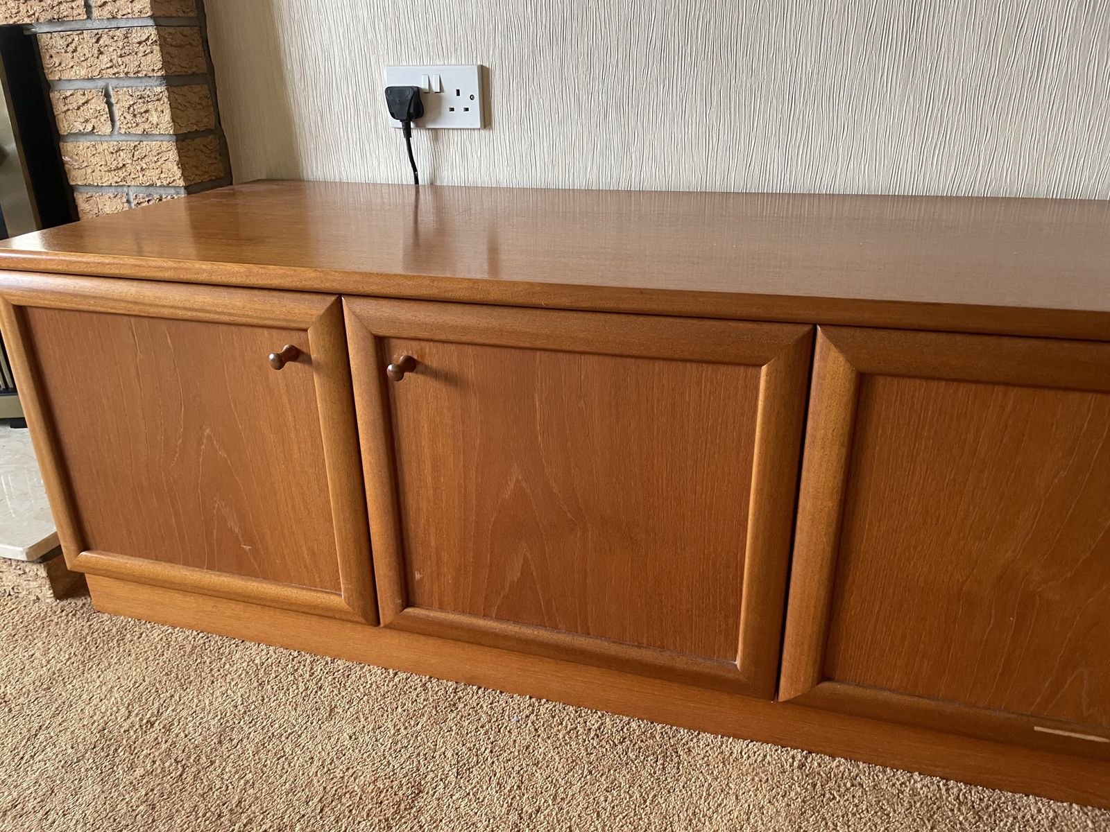4 Piece McIntosh Furniture Set; Corner, Low, Display And Tv Unit photo Furniture