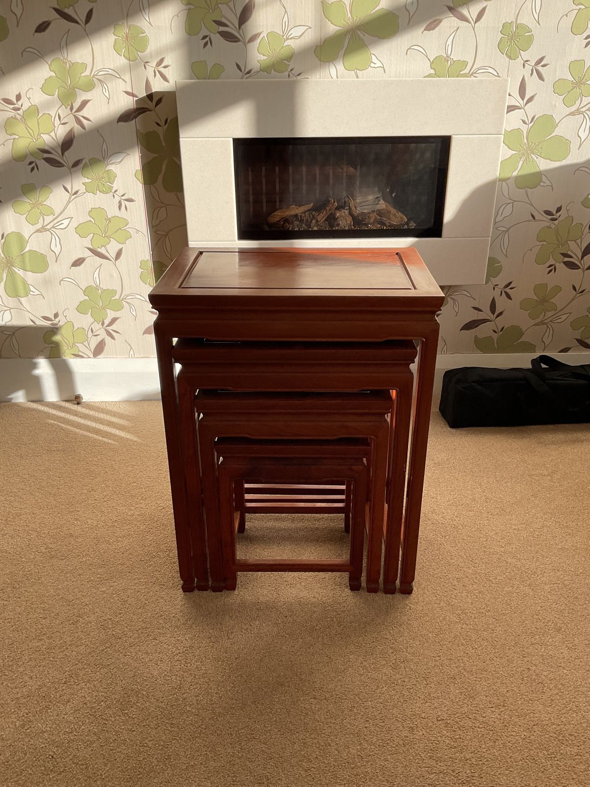 Rosewood Nest Of Tables photo for sale