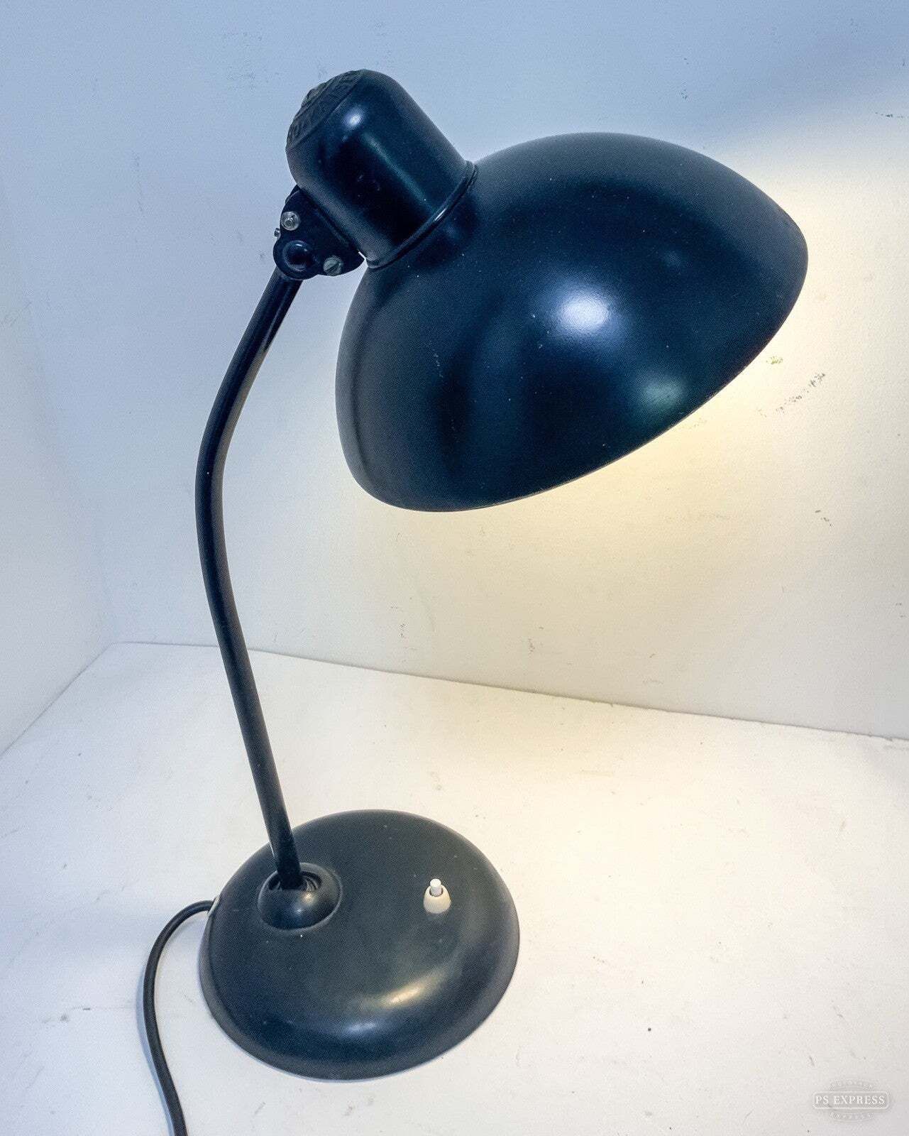 Kaiser Idell Bauhaus 6556 Desk Lamp, Kaiser And Co Leuchten 50s Original 54cm
