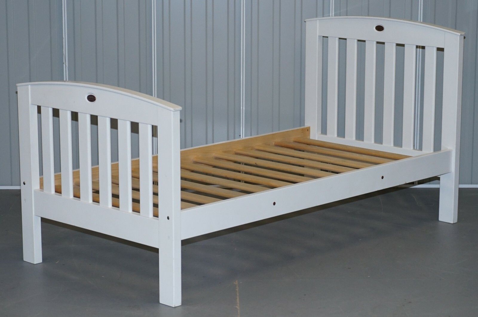 Rrp £350 Boori Country Collection White Painted Pine Single Children's Bed Frame photo furniture
