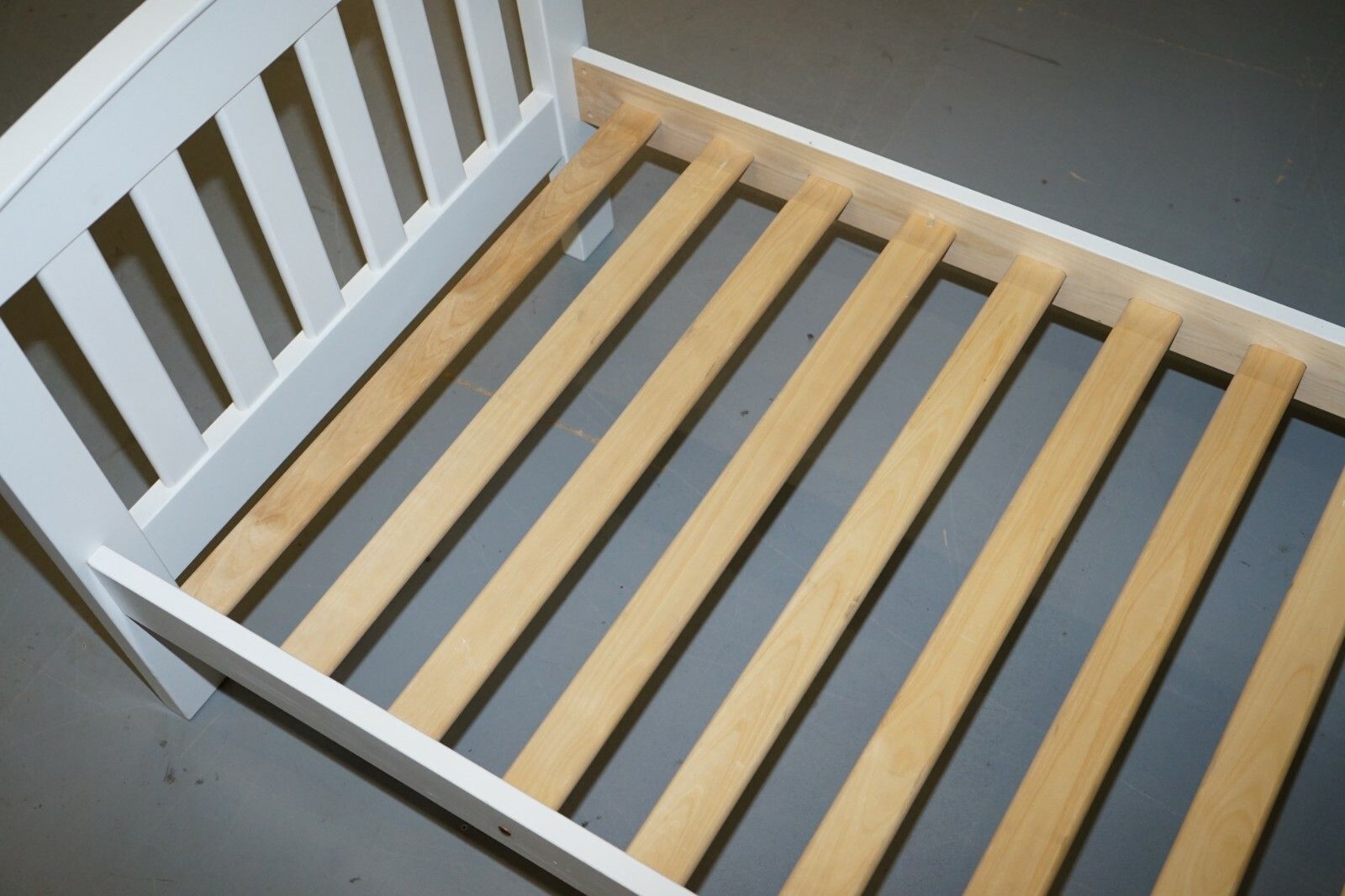 Rrp £350 Boori Country Collection White Painted Pine Single Children's Bed Frame photo vintage