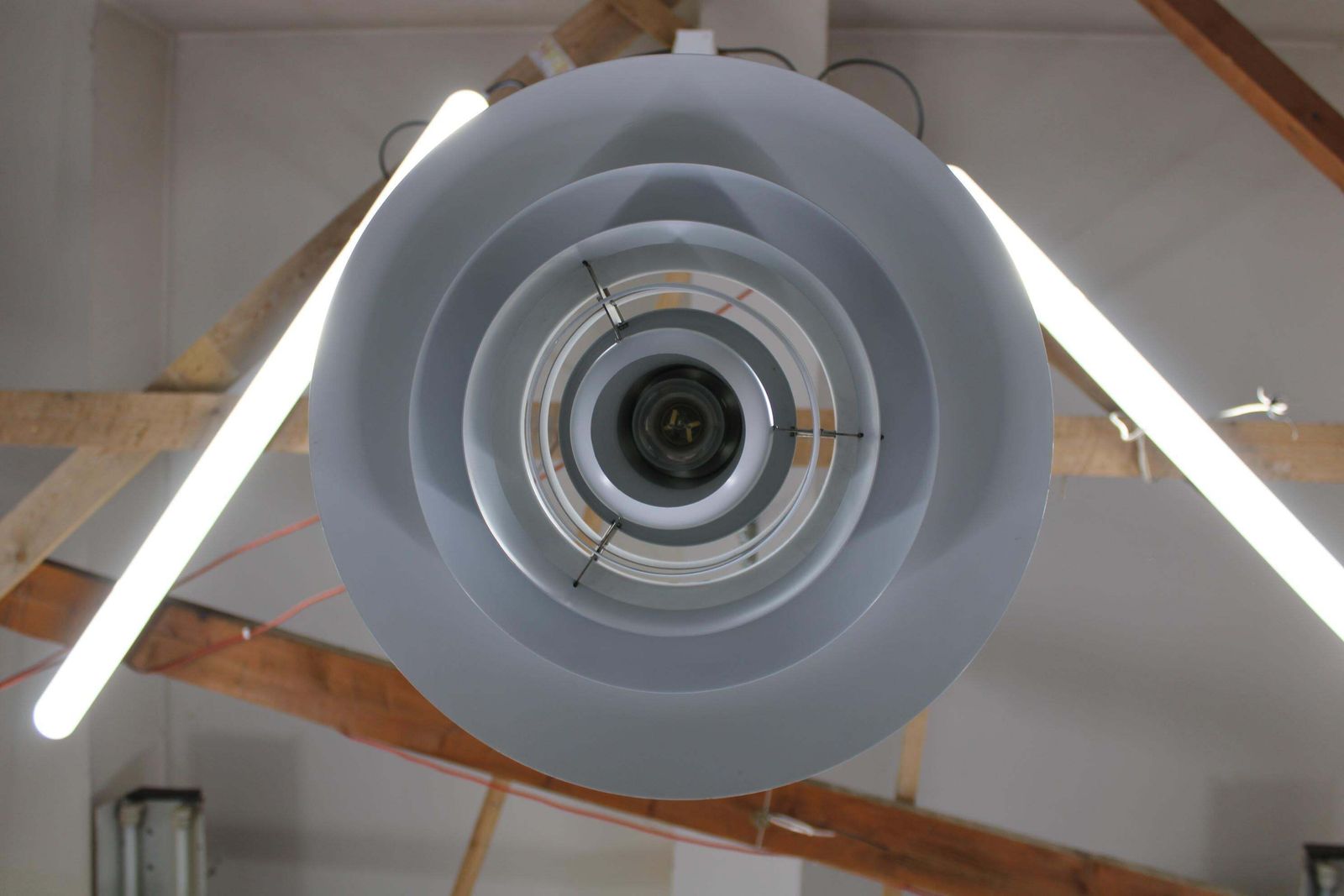1960s Preben Fabricius & J. Kastholm Pendant Light For Nordisk Solar, Denmark photo Lighting