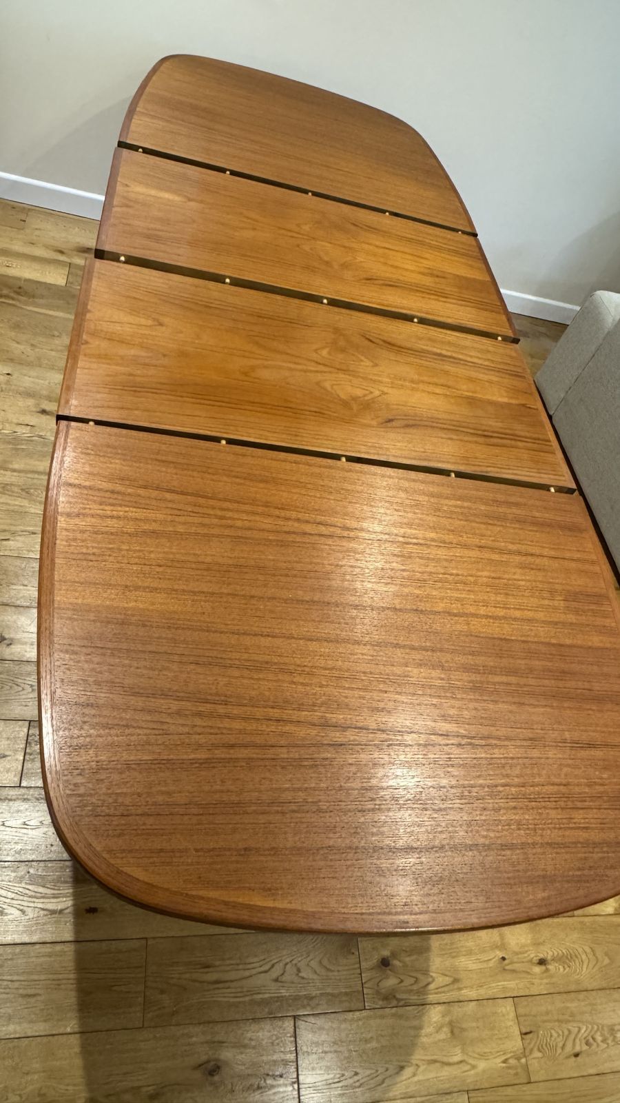 Gudme Mobelfabrik Danish Midcentury Teak Extending Table By Niels Otto Moller photo for sale
