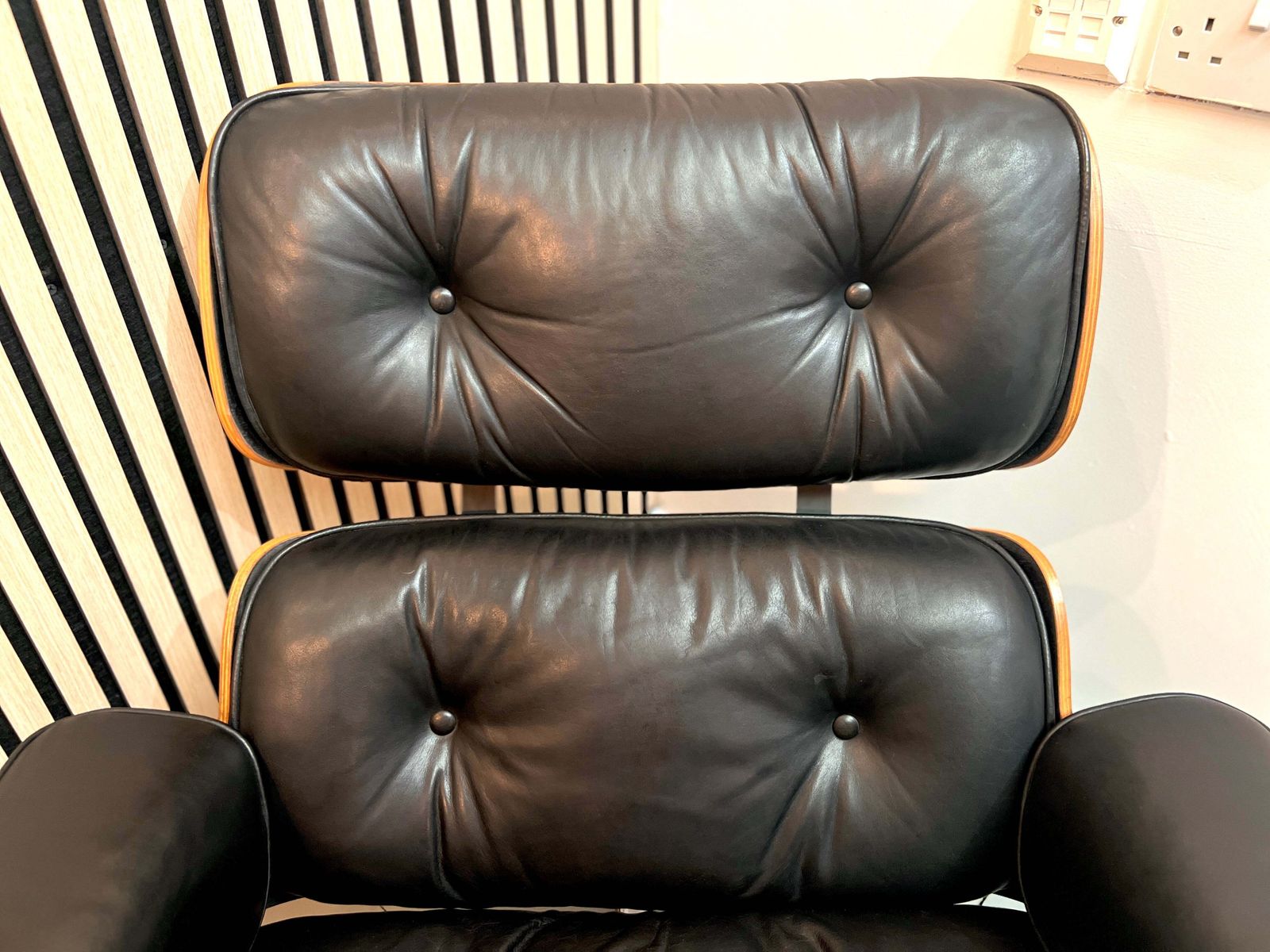 Charles And Ray Eames For Herman Miller, Lounge Chair And Ottoman, 1979 photo vintage