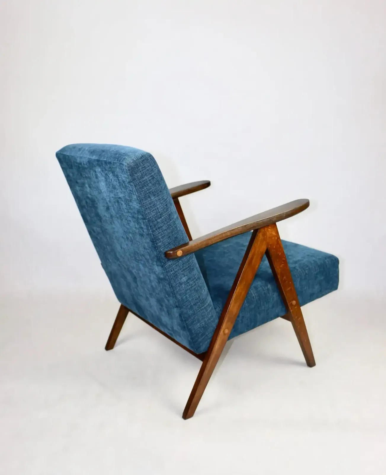 Vintage Armchair Classic Like Var Gray   Blue Jeans photo Furniture