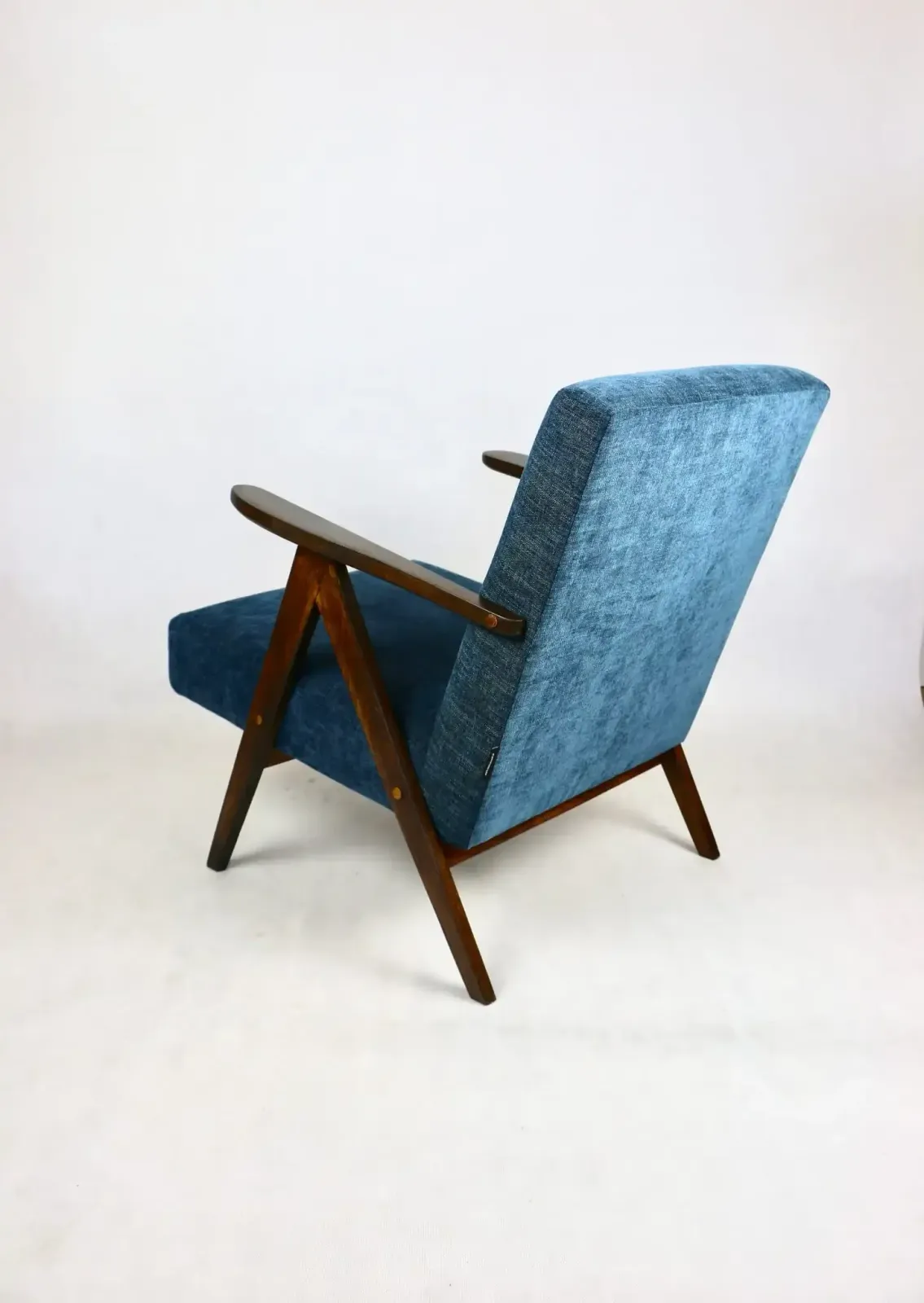 Vintage Armchair Classic Like Var Gray   Blue Jeans photo vinterior
