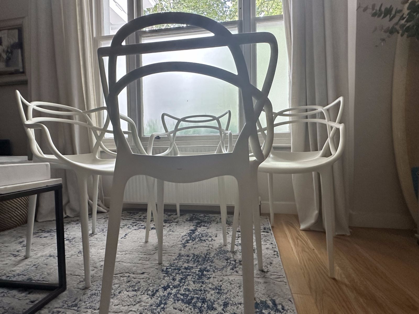 2 Philippe Starck Kartell Masters Chairs photo furniture
