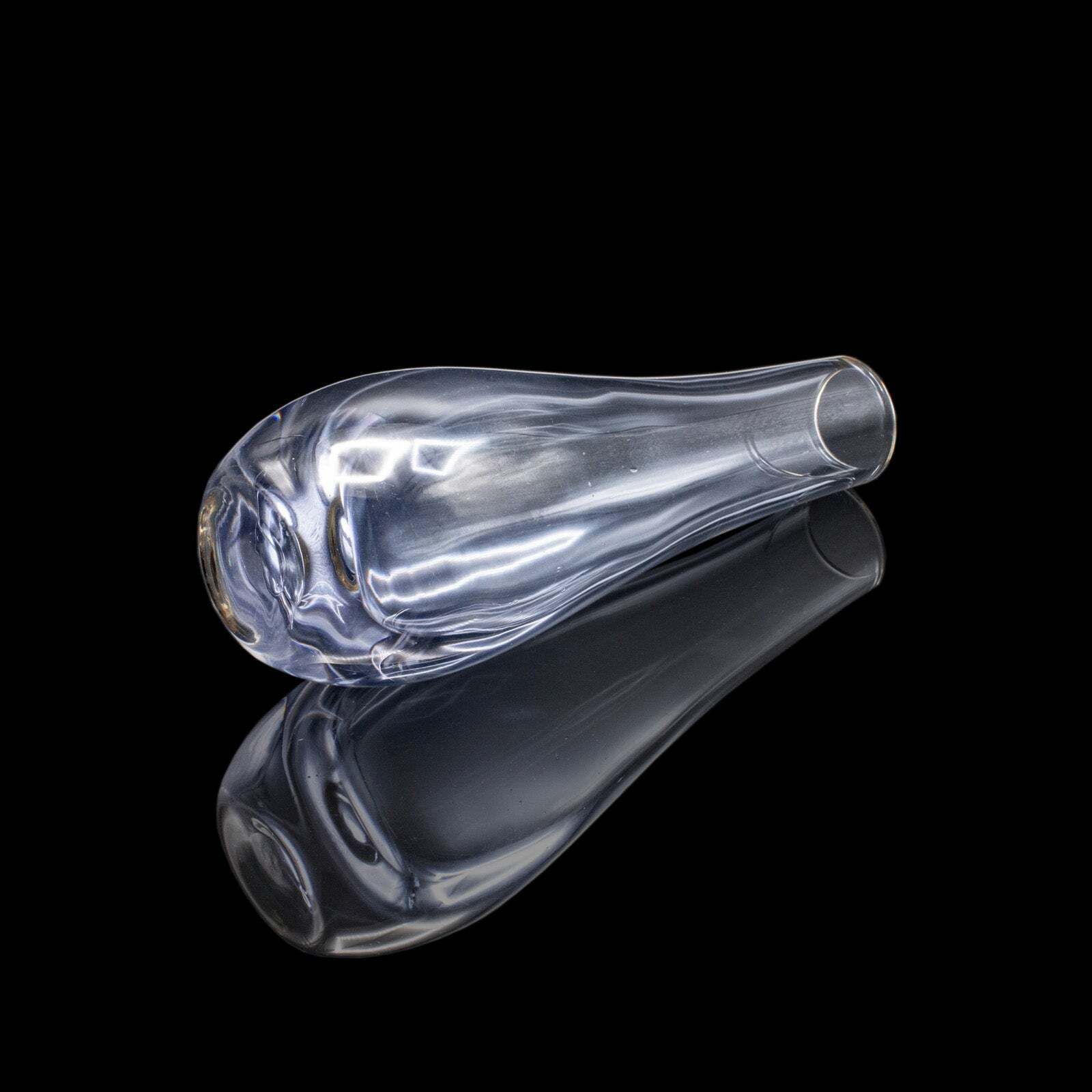 Vintage Flower Sleeve, English, Art Glass, Display, Tear Drop Posy Vase, C.1980 photo buy